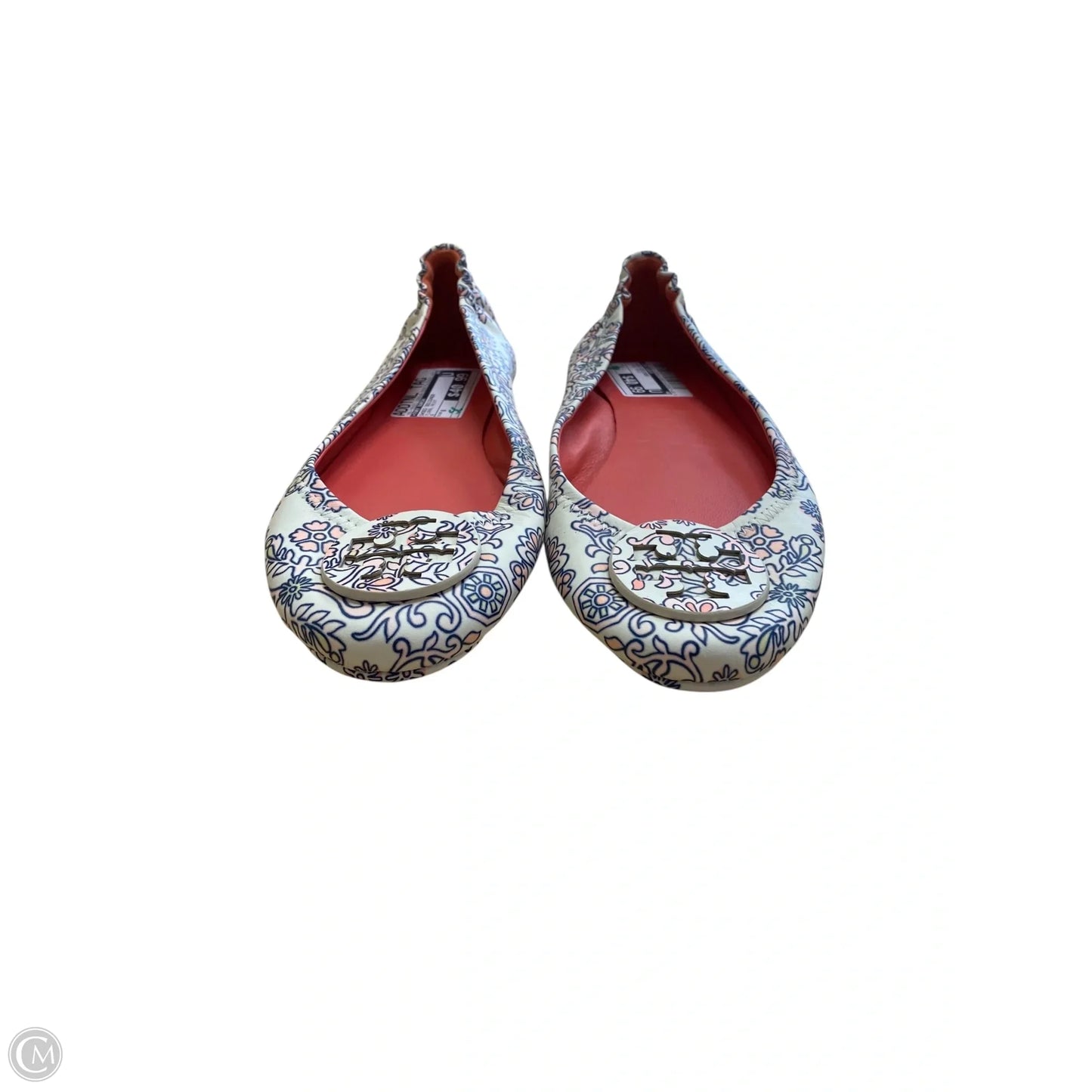 Shoes Designer By Tory Burch In Floral Print, Size: 8