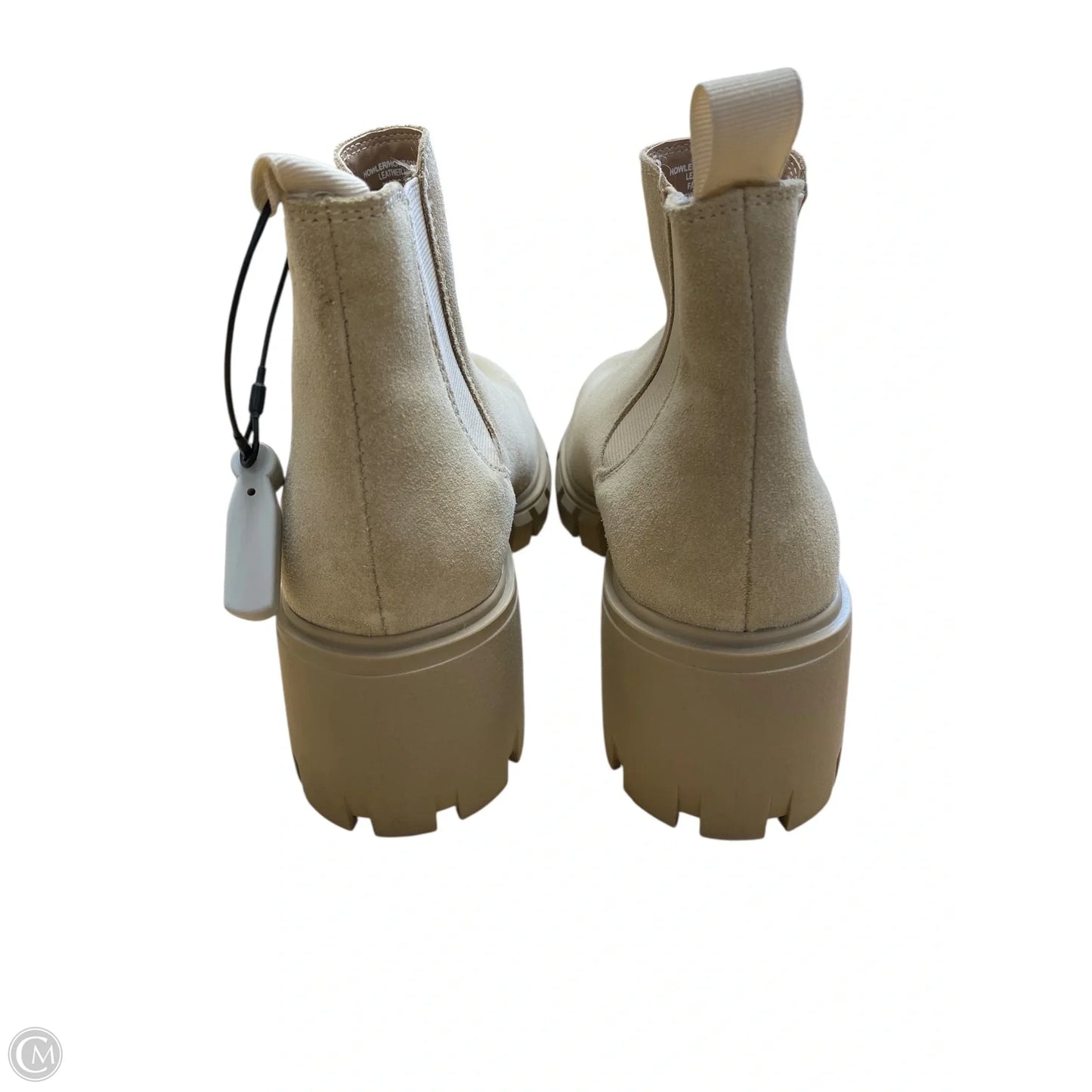 Boots Combat By Steve Madden In Cream, Size: 7.5