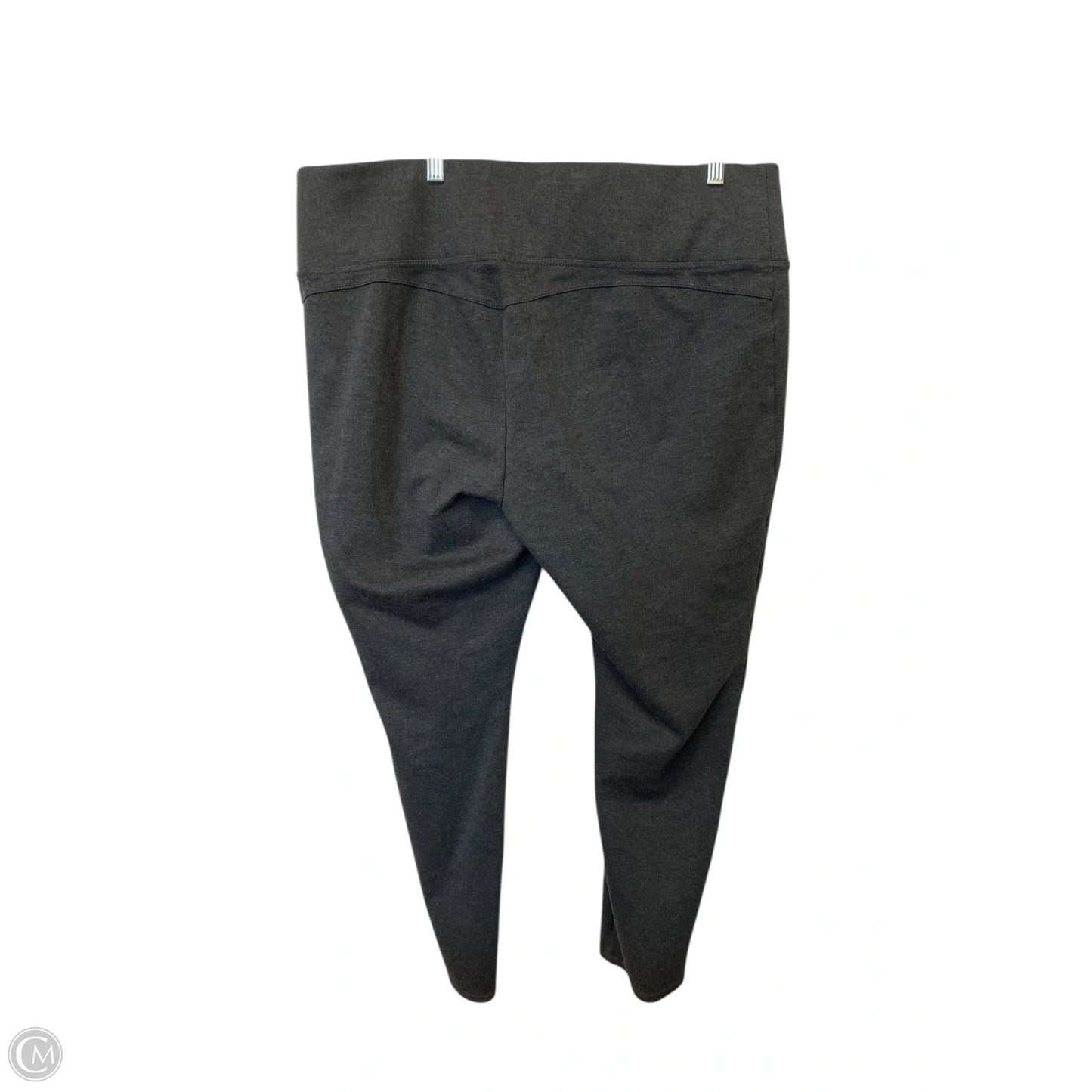 Pants Leggings By Investments In Grey, Size: 2x