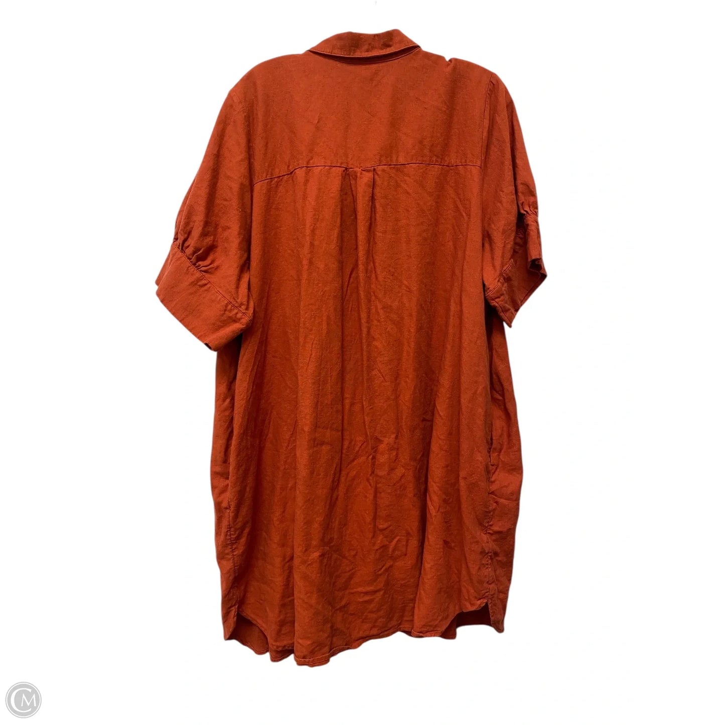 Dress Casual Short By Old Navy In Orange, Size: Xxl