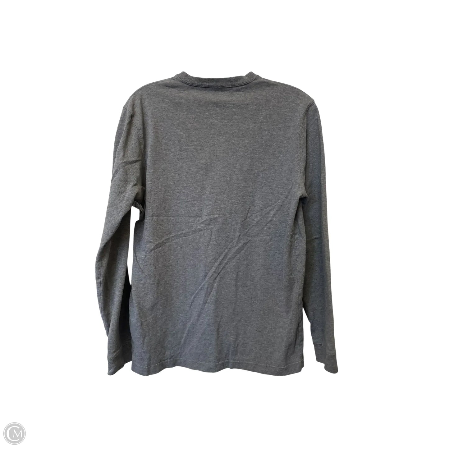 Top Long Sleeve By Eddie Bauer In Grey, Size: S