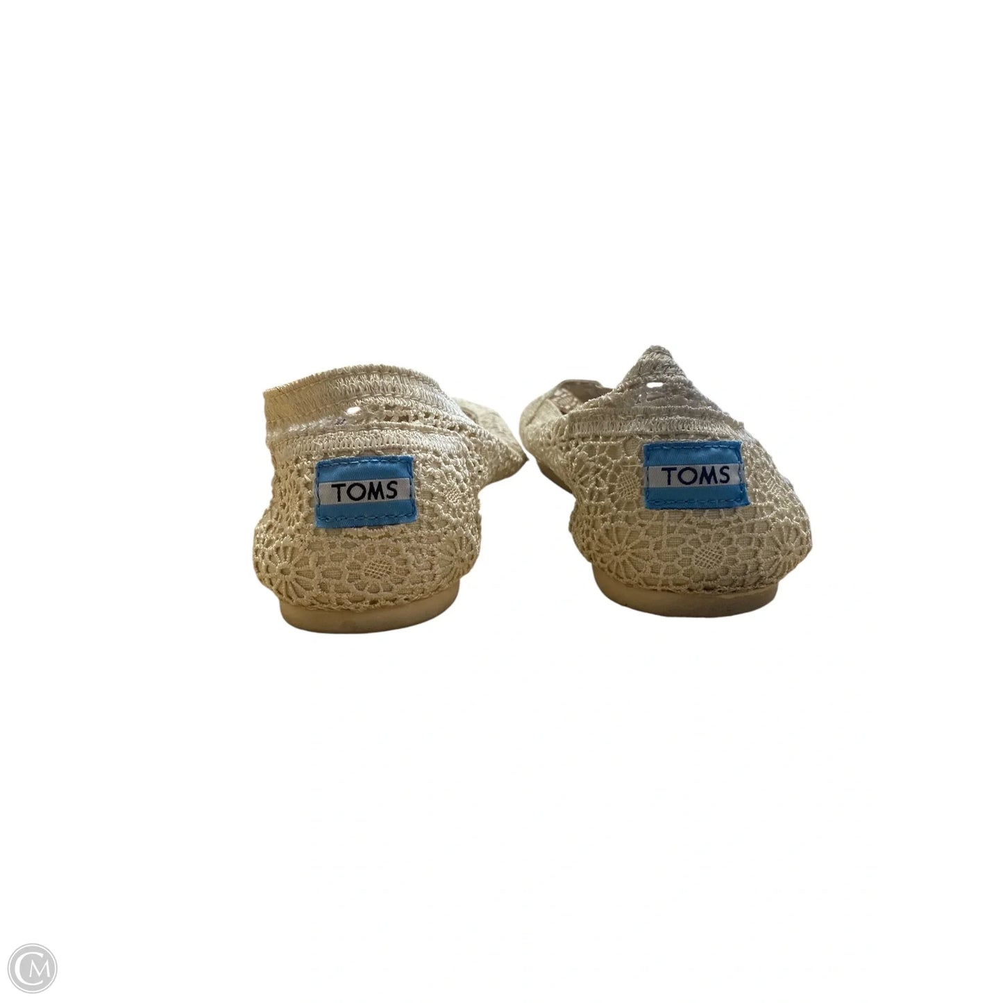 Shoes Flats By Toms In White, Size: 11