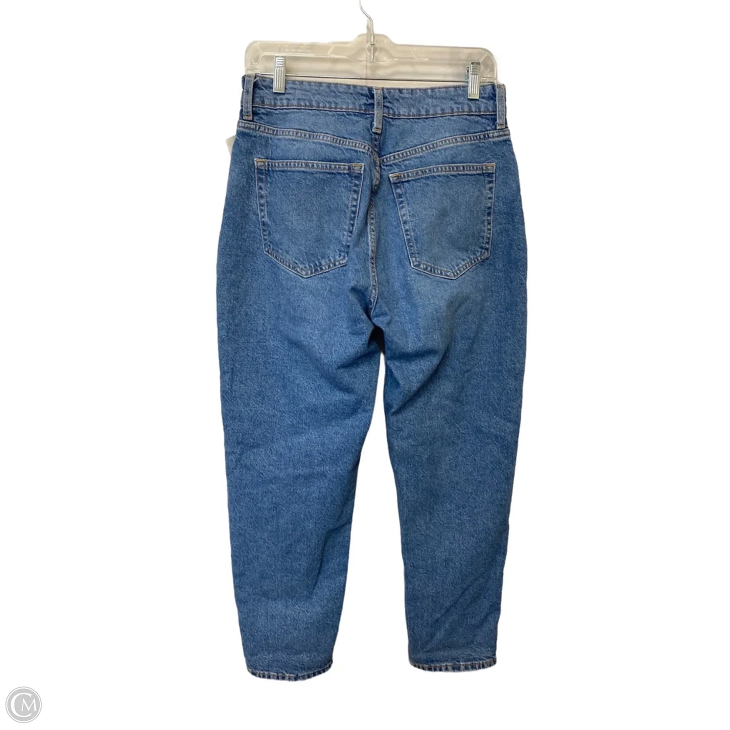 Jeans Cropped By H&m In Blue Denim, Size: 8
