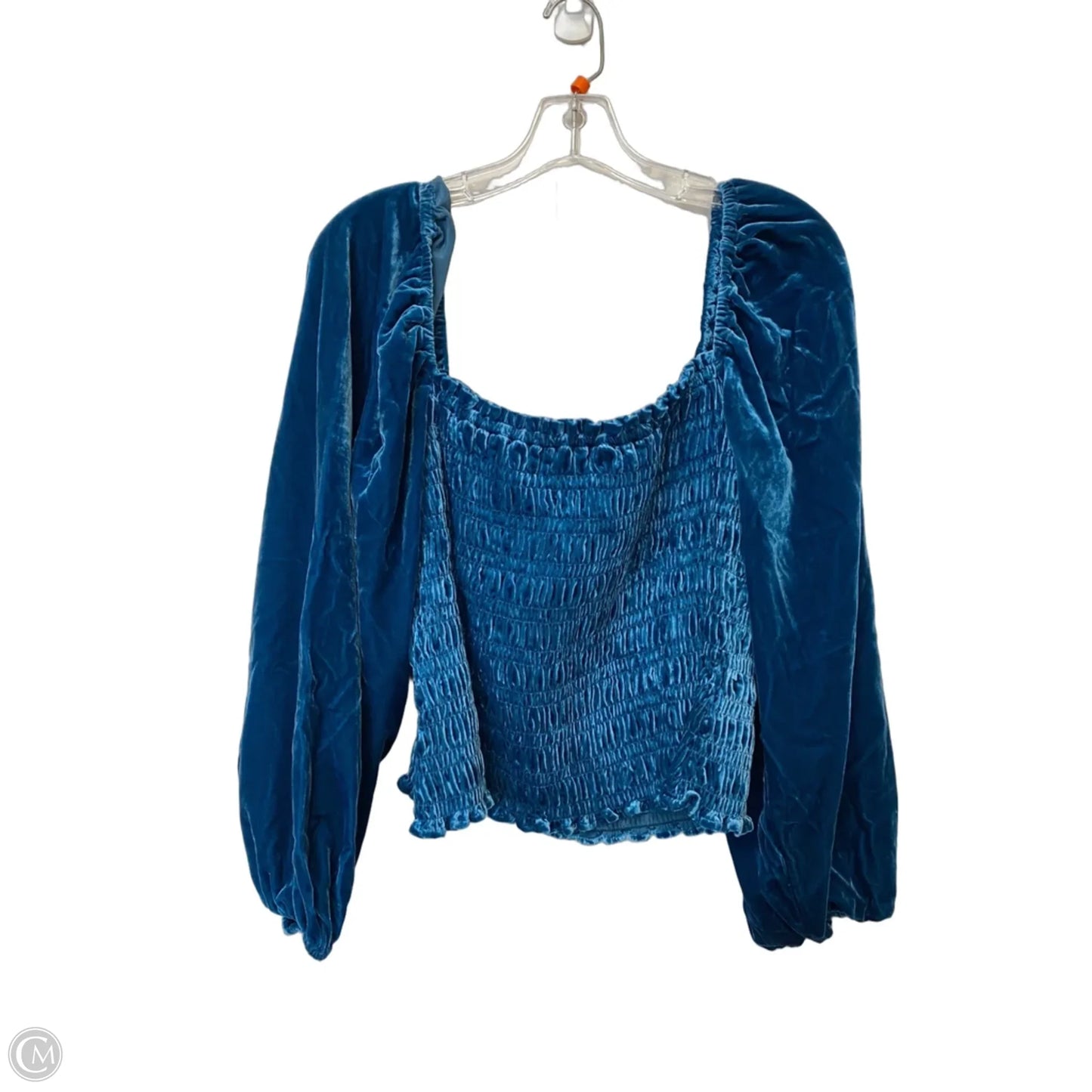 Top Long Sleeve By Anthropologie In Blue, Size: Xl