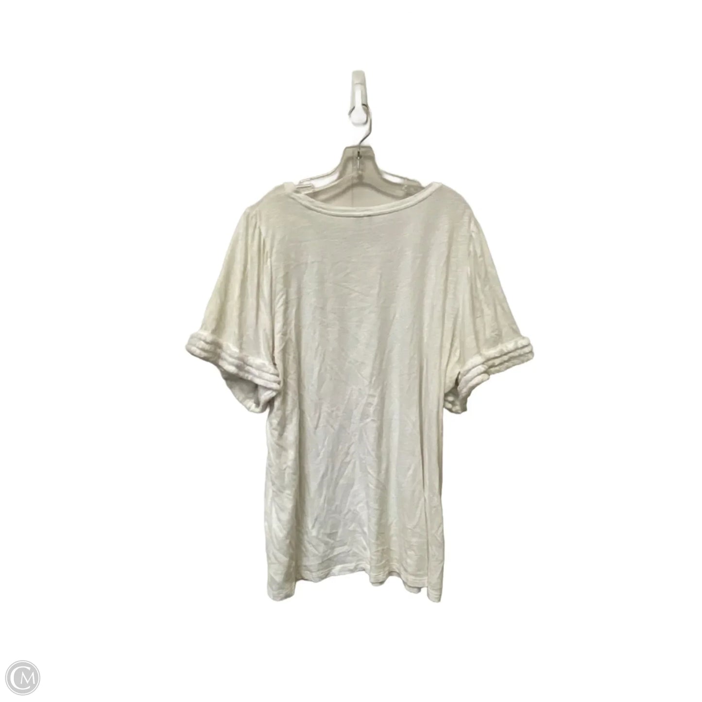 Top Short Sleeve Basic By Cato In White, Size: 22