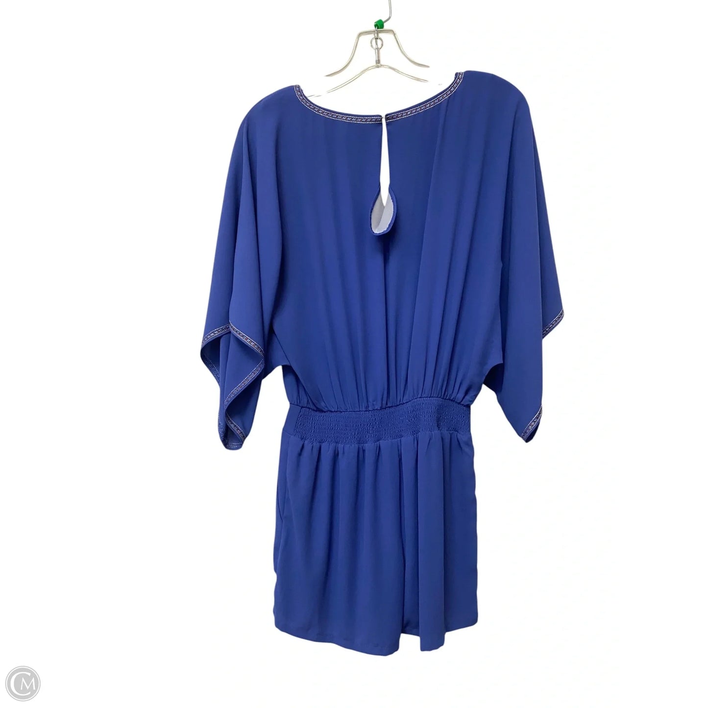 Dress Casual Midi By White House Black Market In Blue, Size: 0