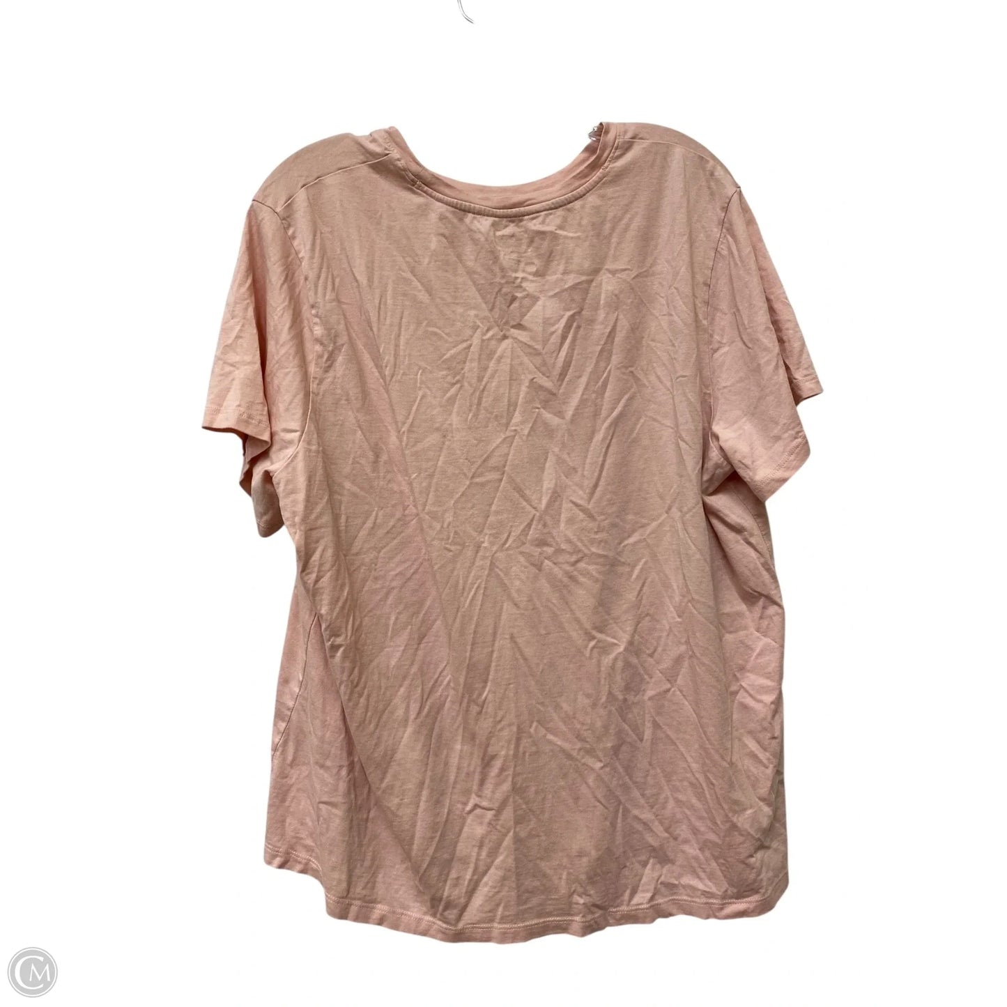 Top Short Sleeve Basic By Members Mark In Pink, Size: Xxl