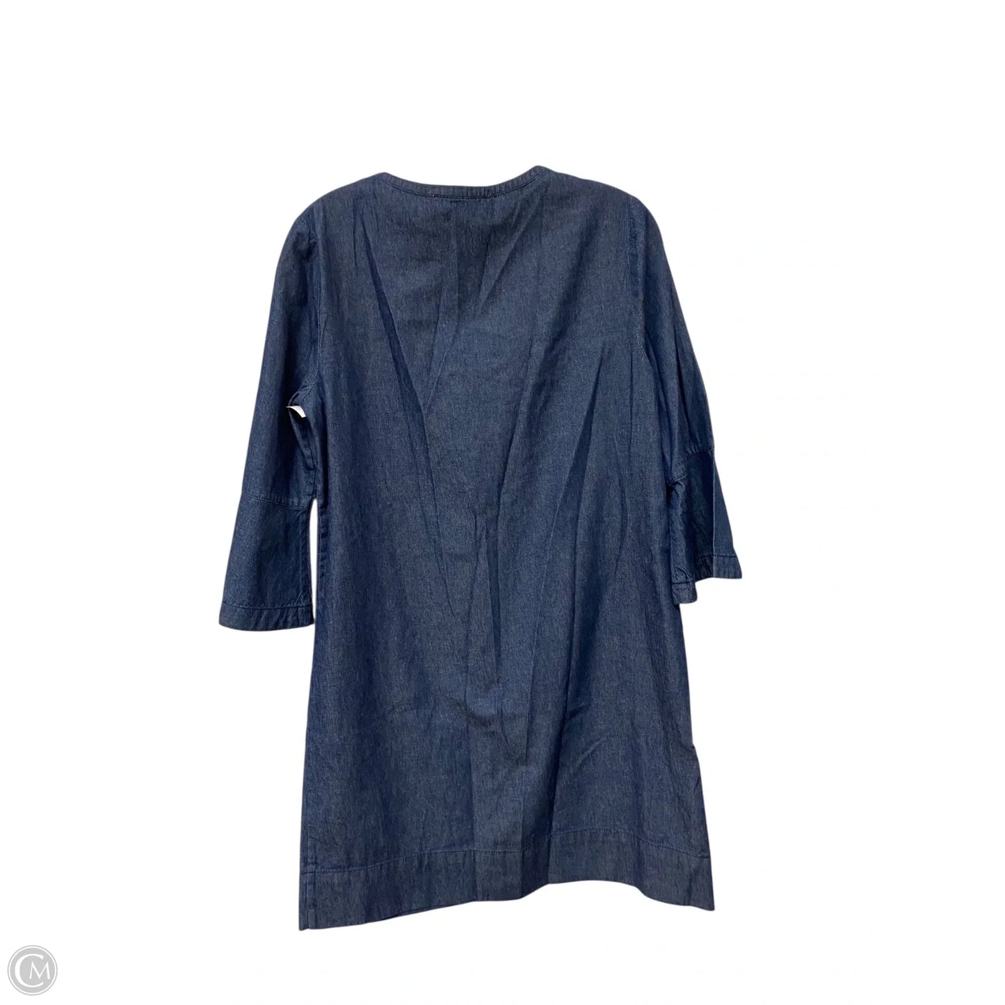 Dress Casual Midi By Draper James In Blue Denim, Size: M