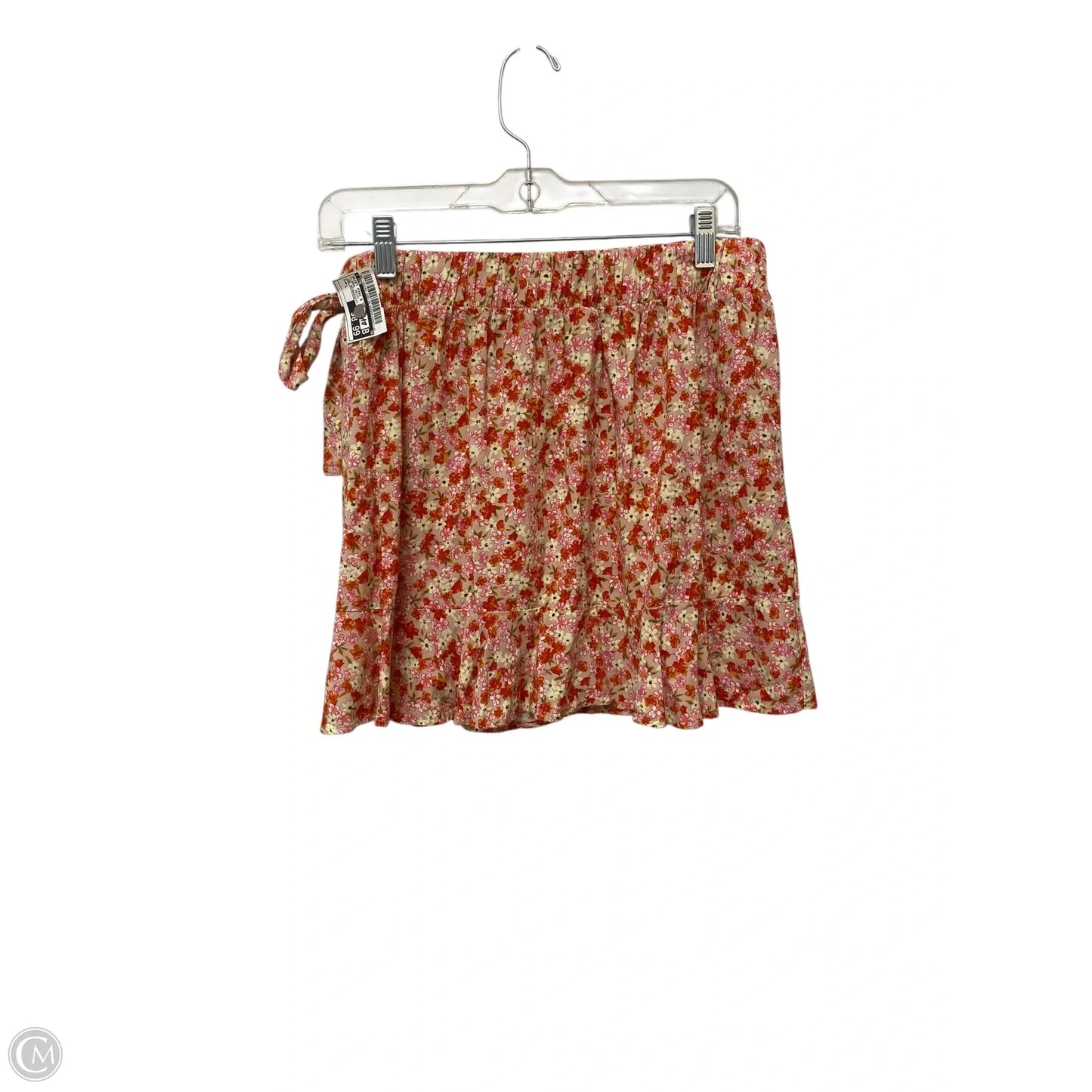 Skirt Mini & Short By Cme In Floral Print, Size: L