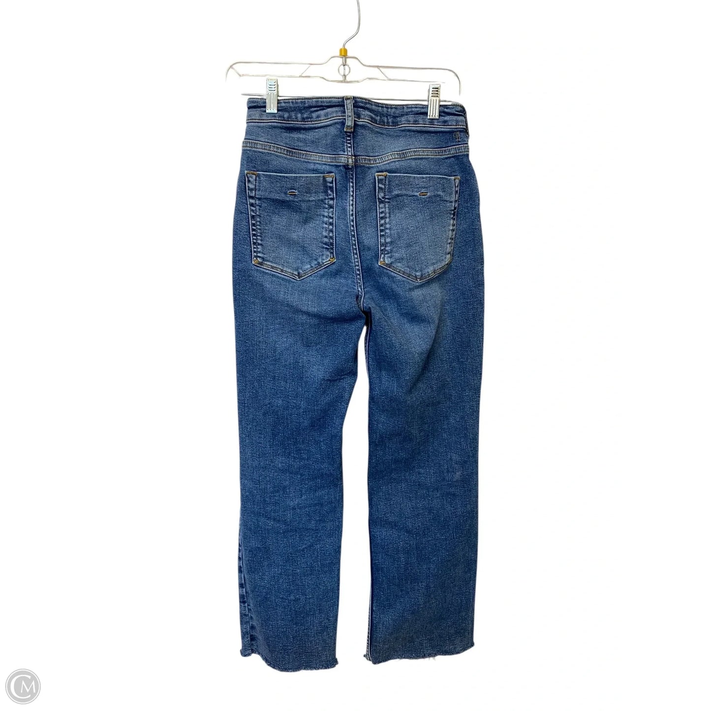 Jeans Straight By Pilcro In Blue Denim, Size: 4