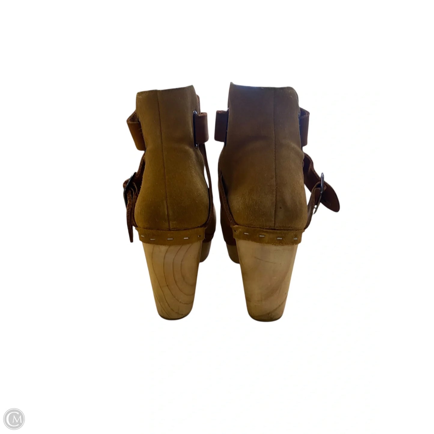 Boots Ankle Heels By Free People In Brown, Size: 8