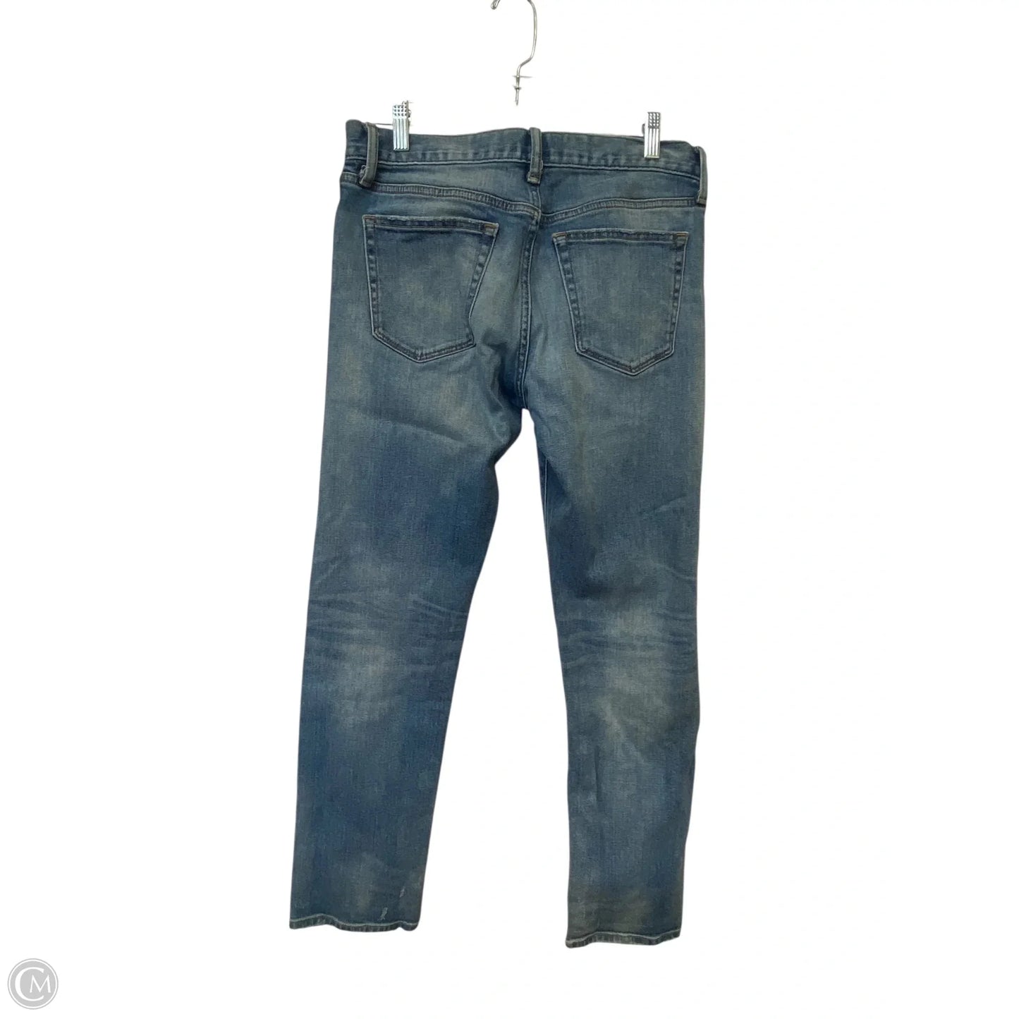 Jeans Straight By Uniqlo In Blue Denim, Size: 6
