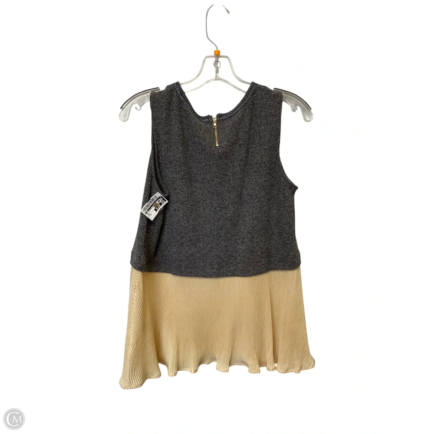 Top Sleeveless By Thml In Grey, Size: S