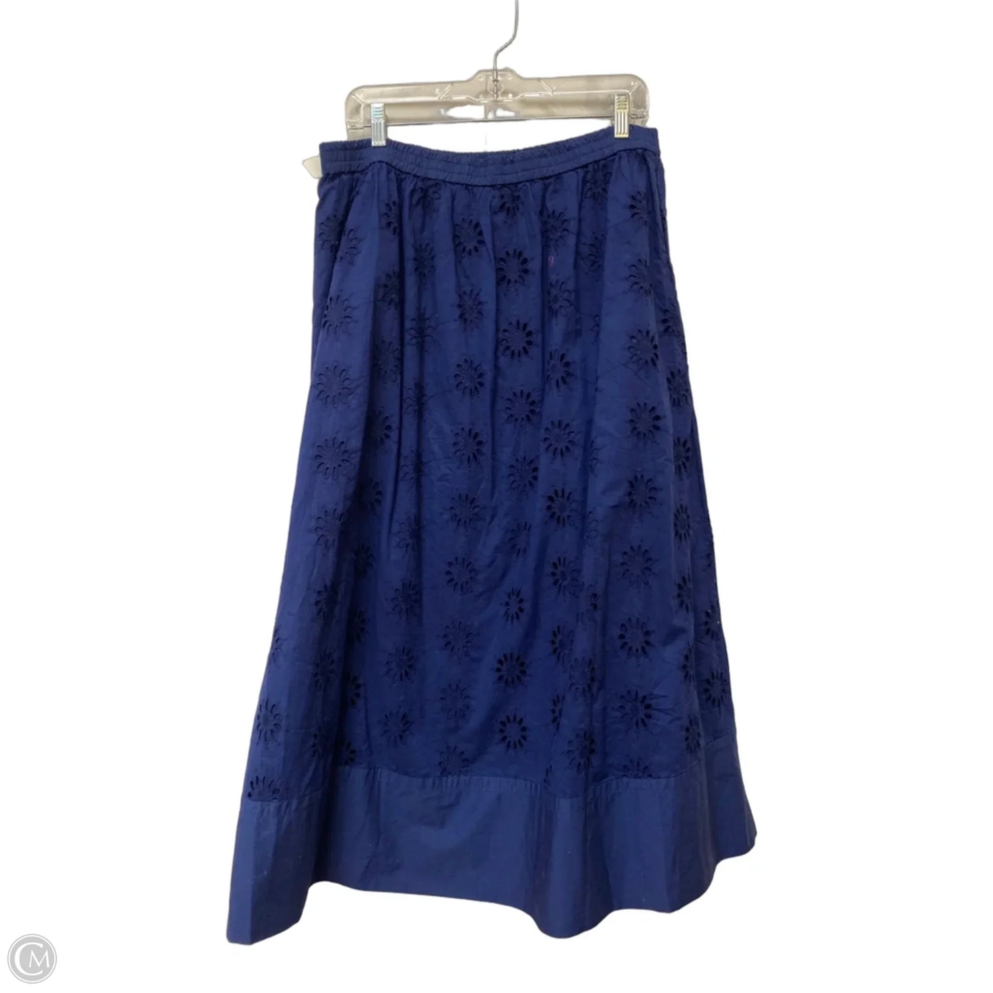 Skirt Maxi By J. Crew In Blue, Size: L