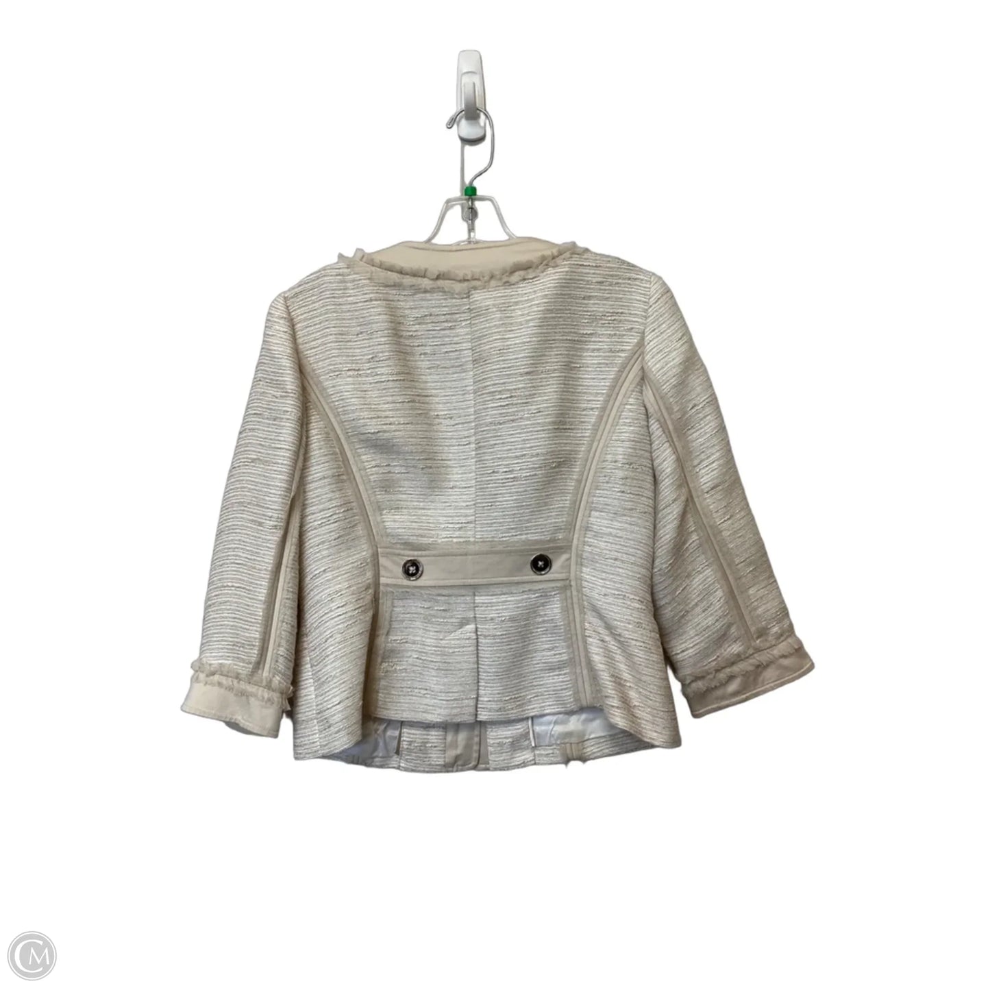 Jacket Other By White House Black Market In Cream, Size: 6