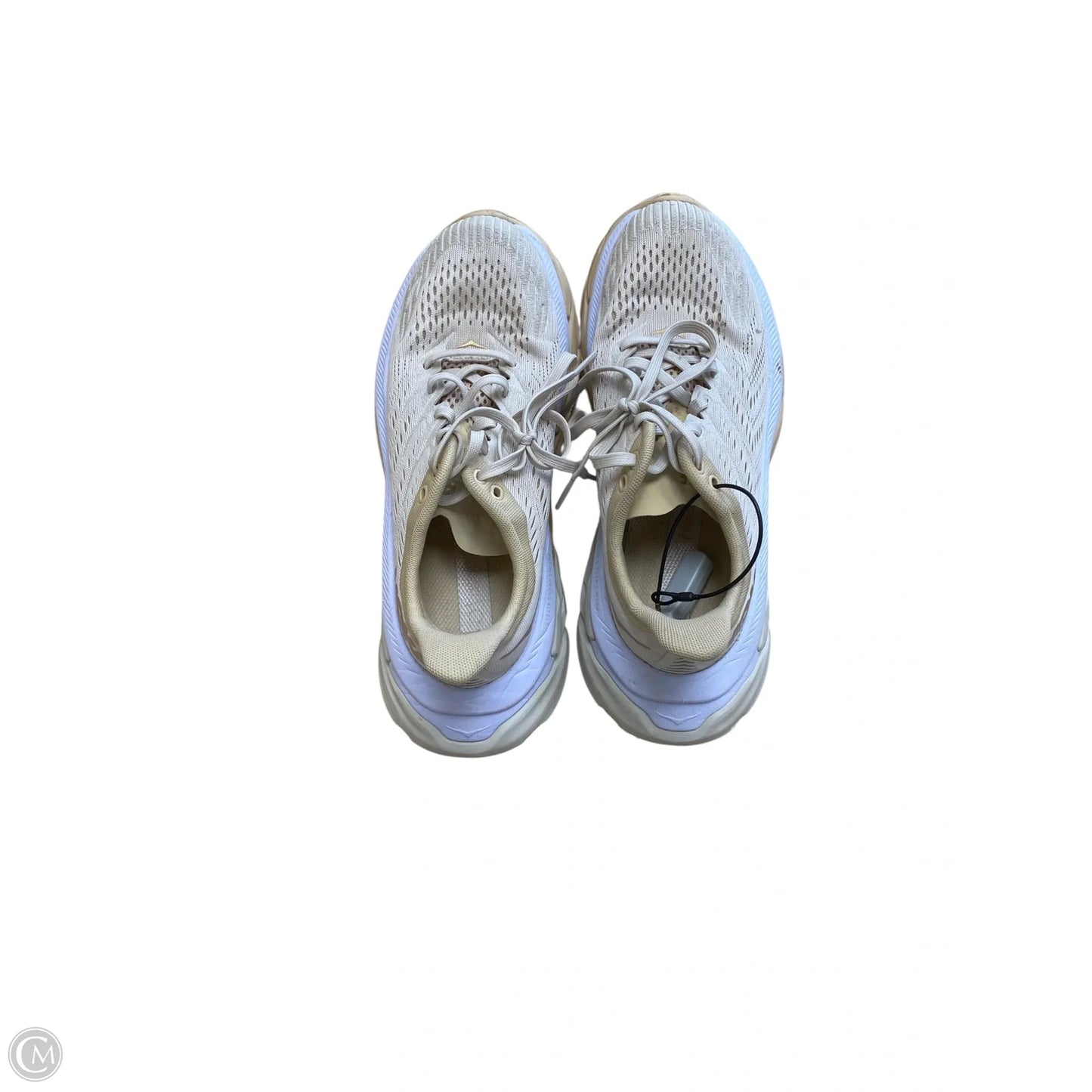 Shoes Athletic By Hoka In Beige, Size: 6.5