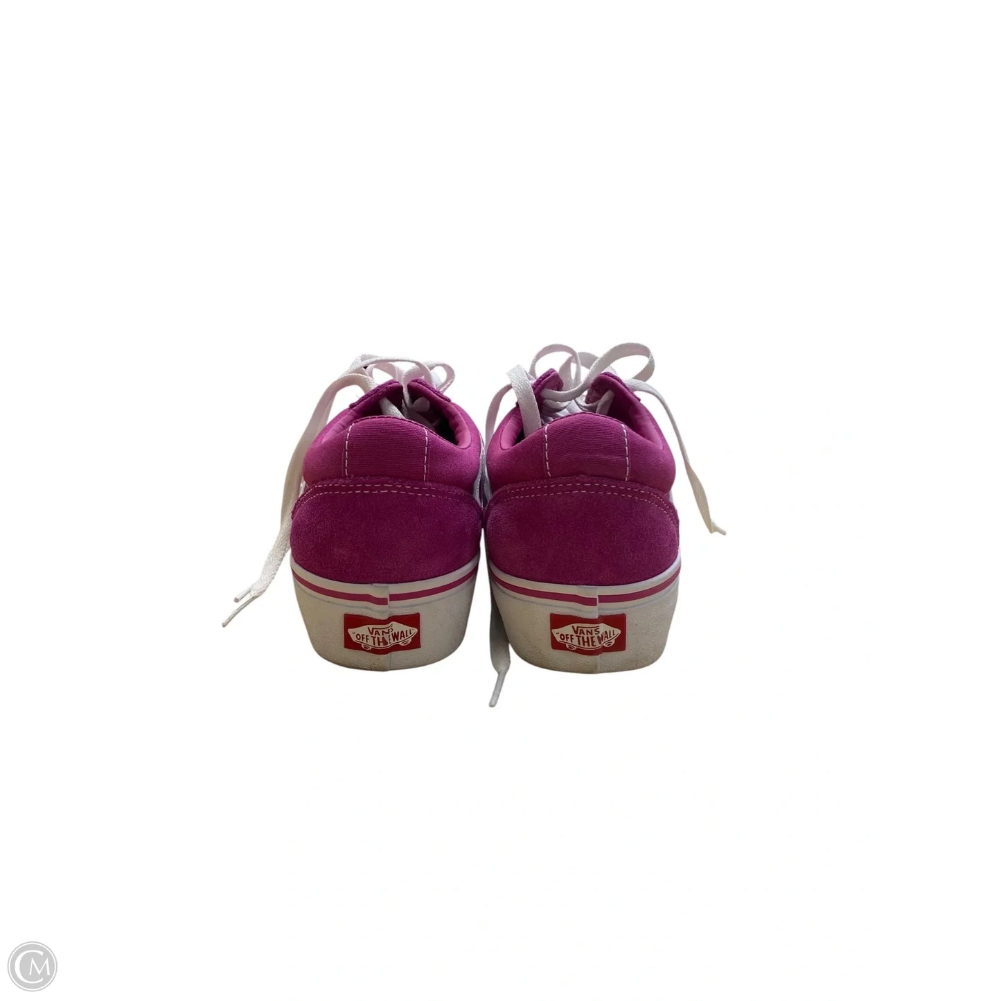 Shoes Sneakers By Vans In Pink, Size: 9