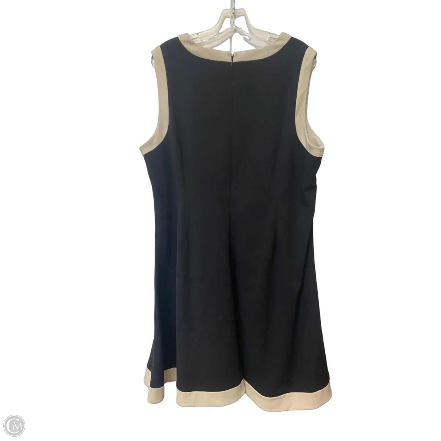 Dress Work By Dkny In Black & Brown, Size: Xl