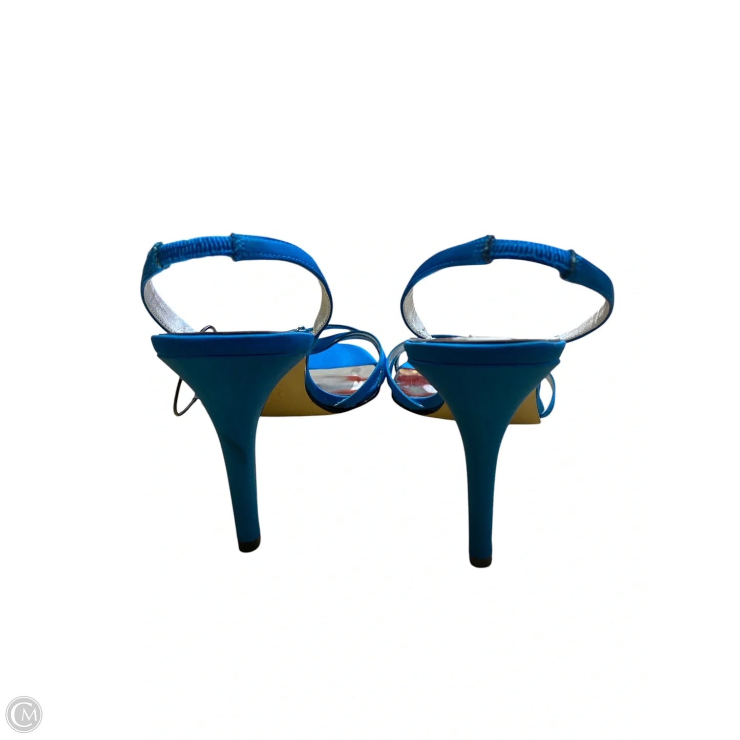 Shoes Heels Kitten By Cme In Blue, Size: 7.5