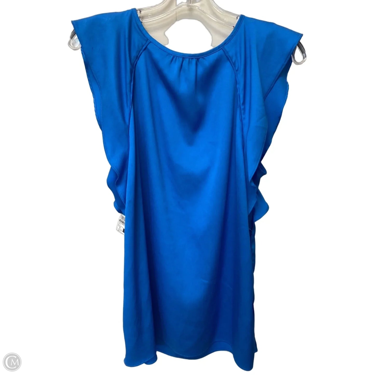 Top Sleeveless Basic By White House Black Market In Blue, Size: S