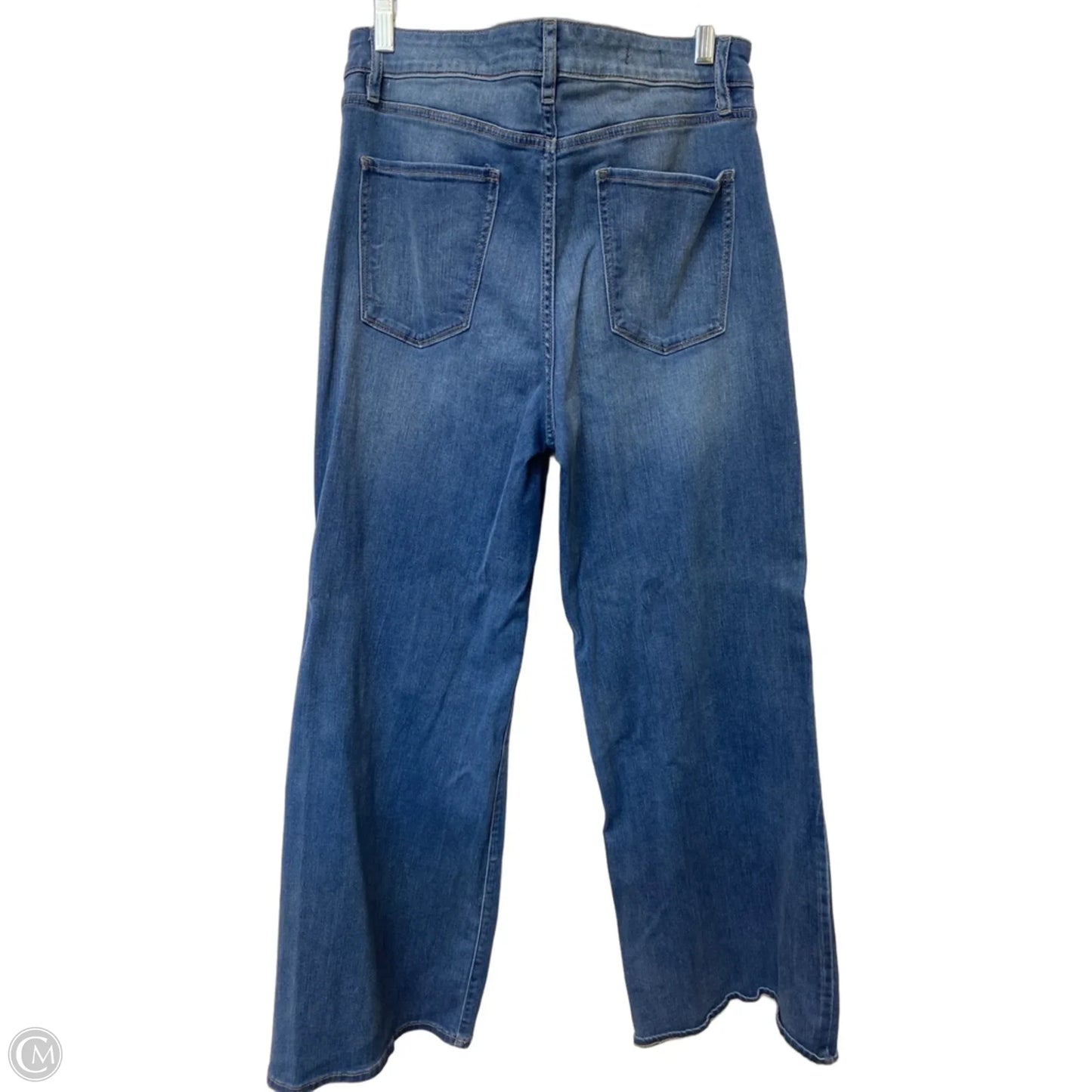 Jeans Wide Leg By White House Black Market In Blue Denim, Size: 12