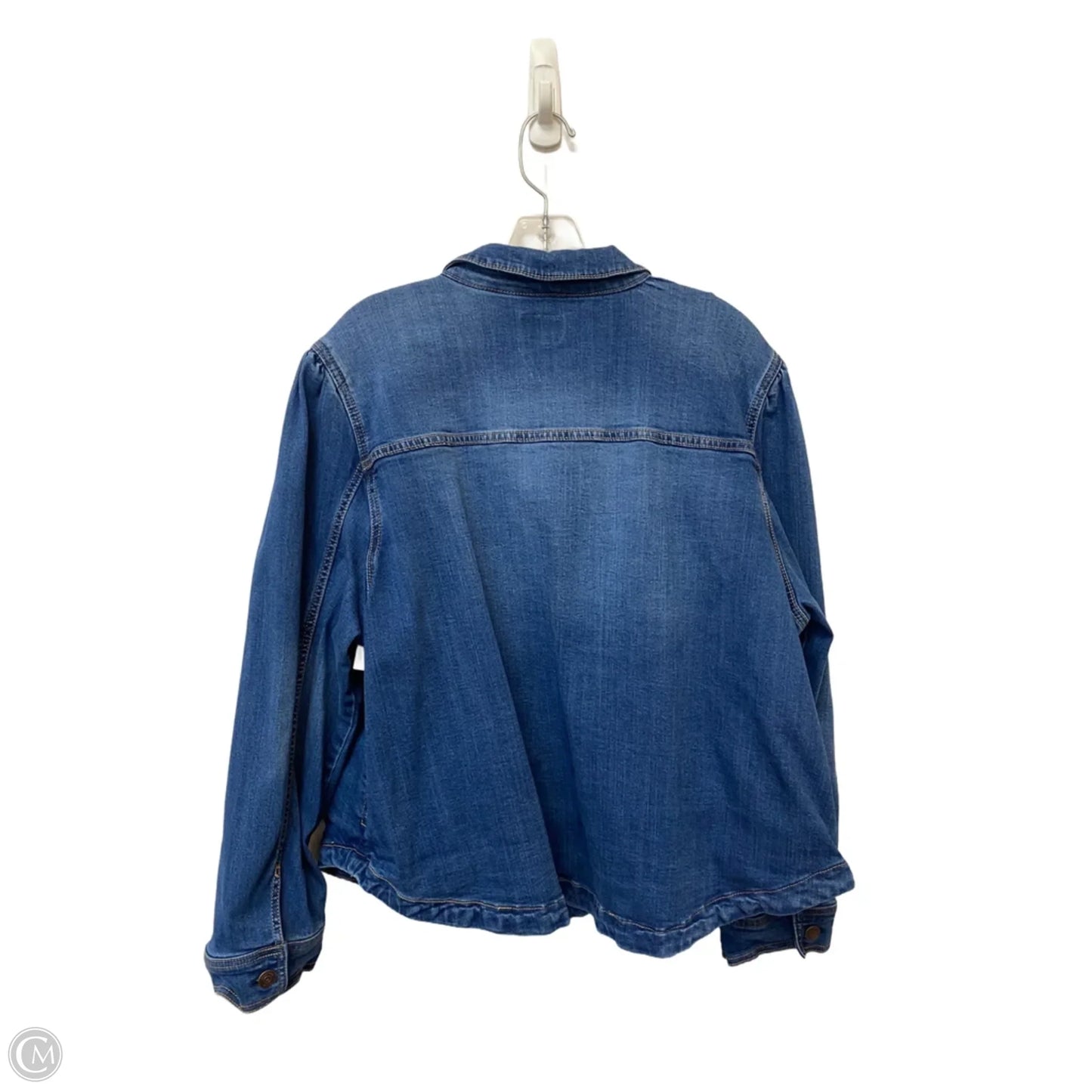 Jacket Denim By Crown And Ivy In Blue Denim, Size: 3x