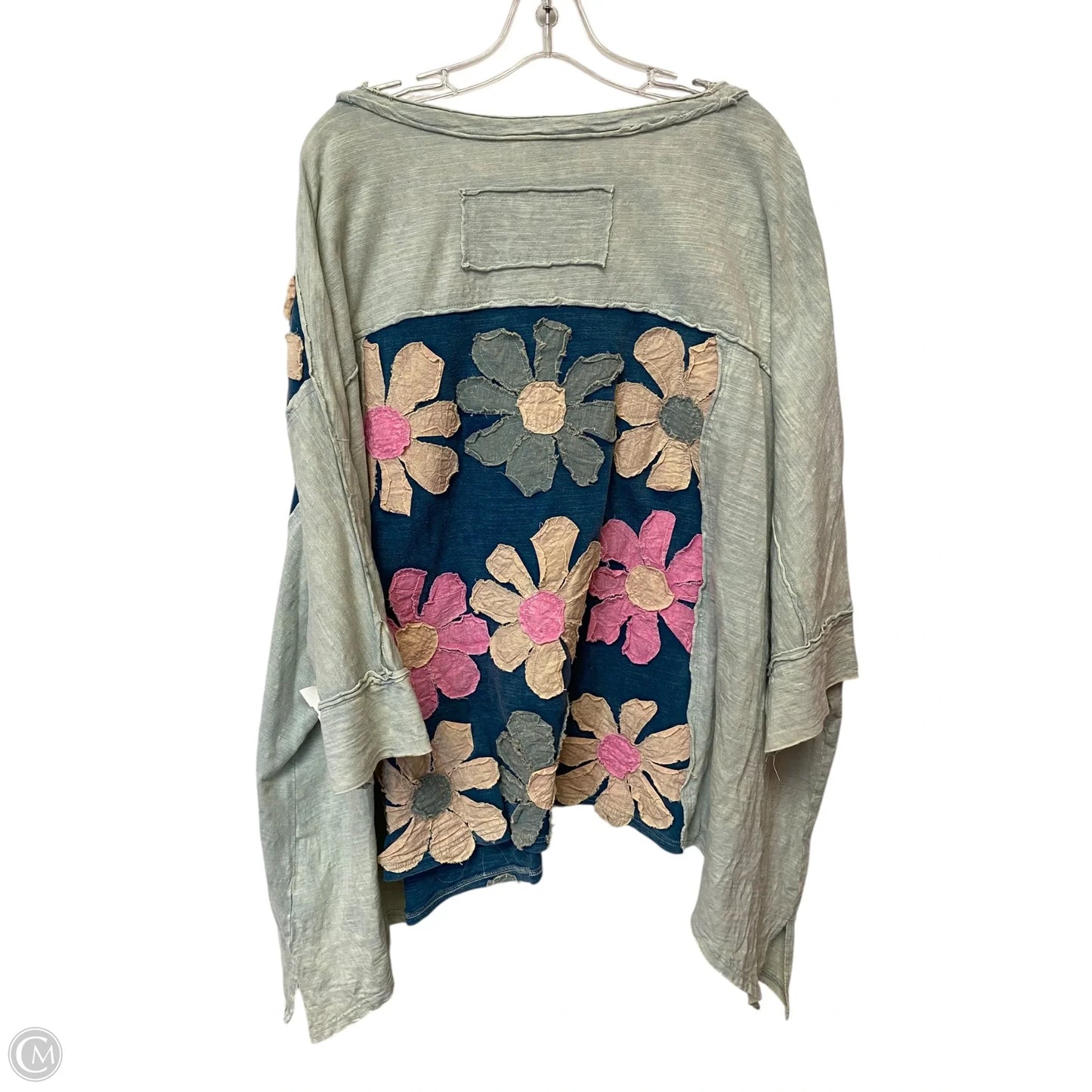 Top Long Sleeve By Clothes Mentor In Green, Size: Xl
