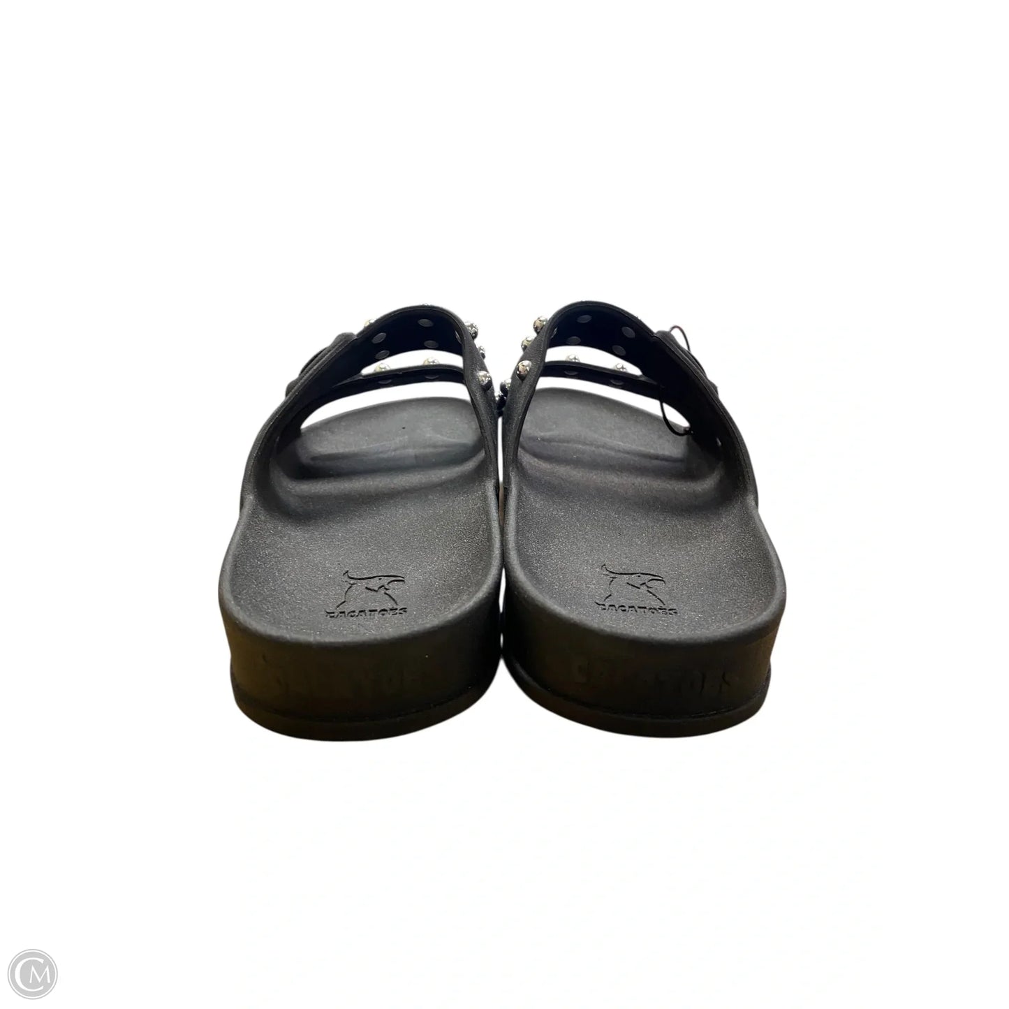 Shoes Flats By Clothes Mentor In Black, Size: 10