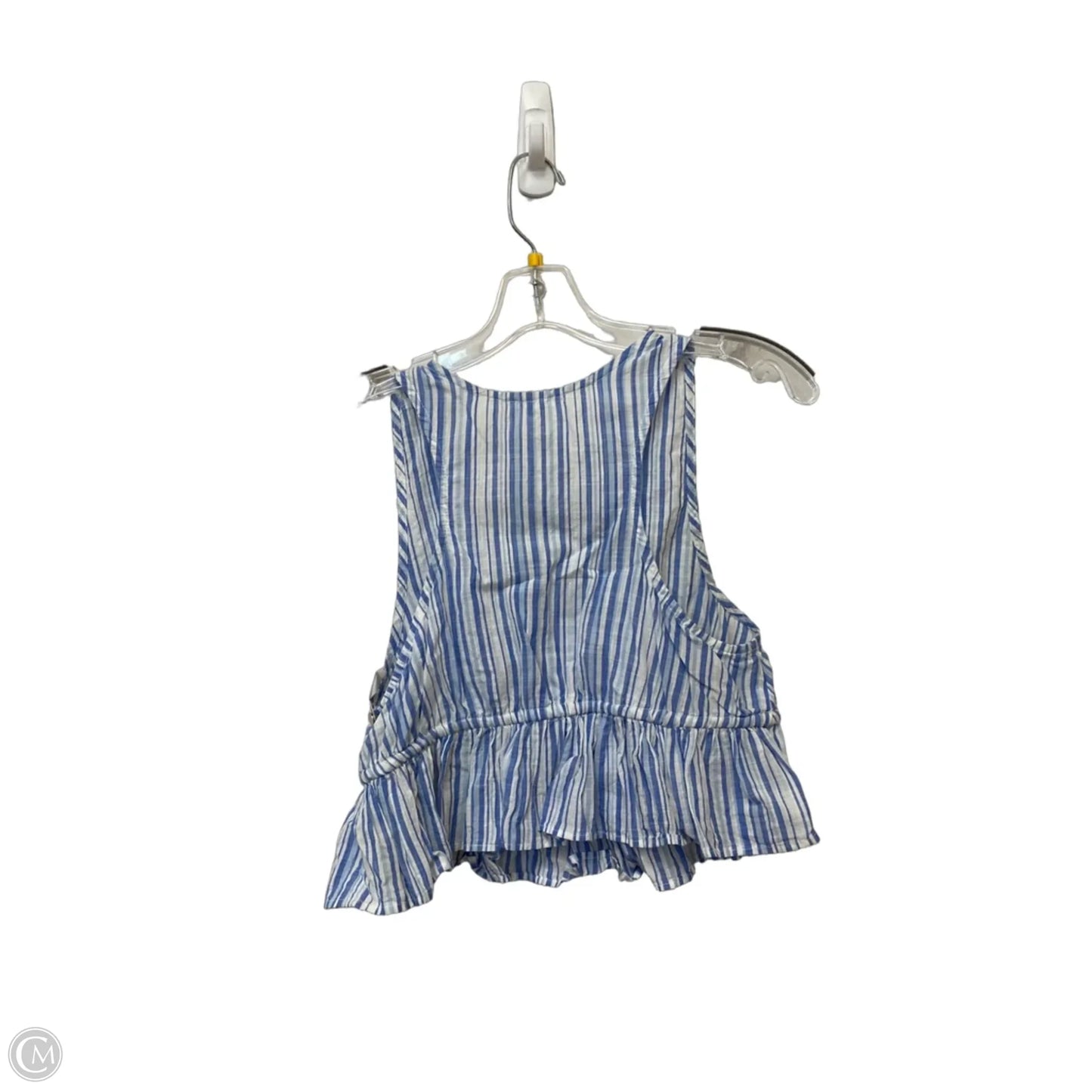 Top Sleeveless By Anthropologie In Striped Pattern, Size: Xs