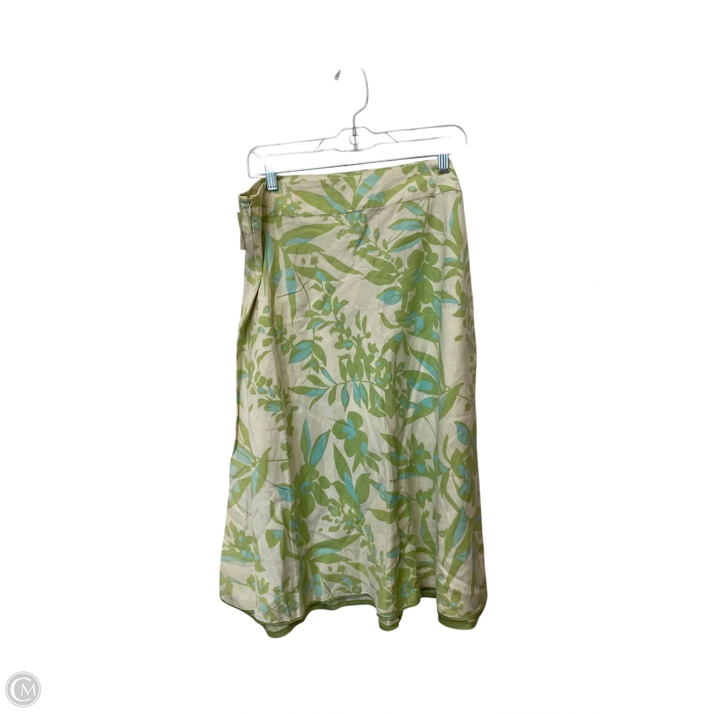 Skirt Midi By Cme In Floral Print, Size: 14
