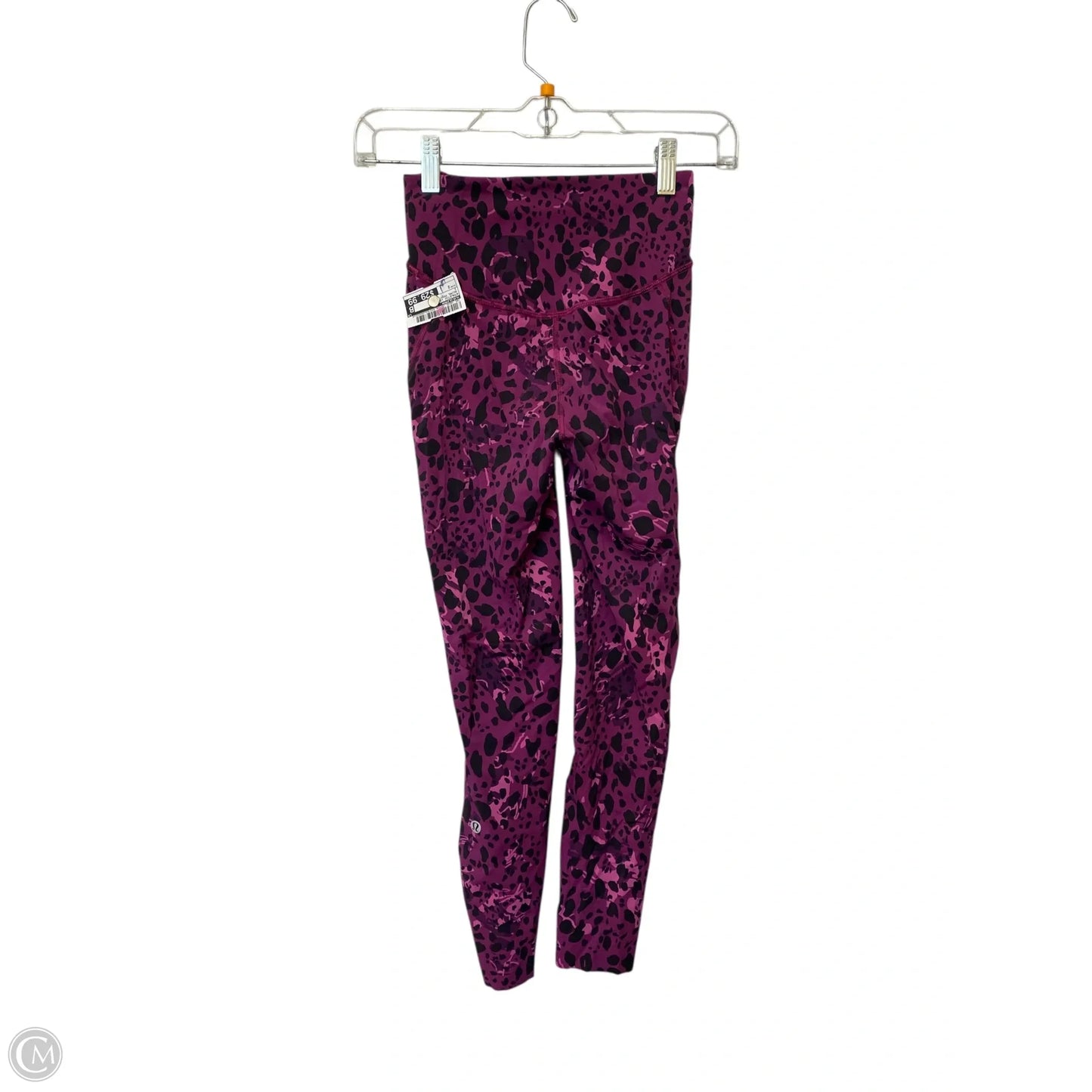 Athletic Leggings By Lululemon In Animal Print, Size: 2