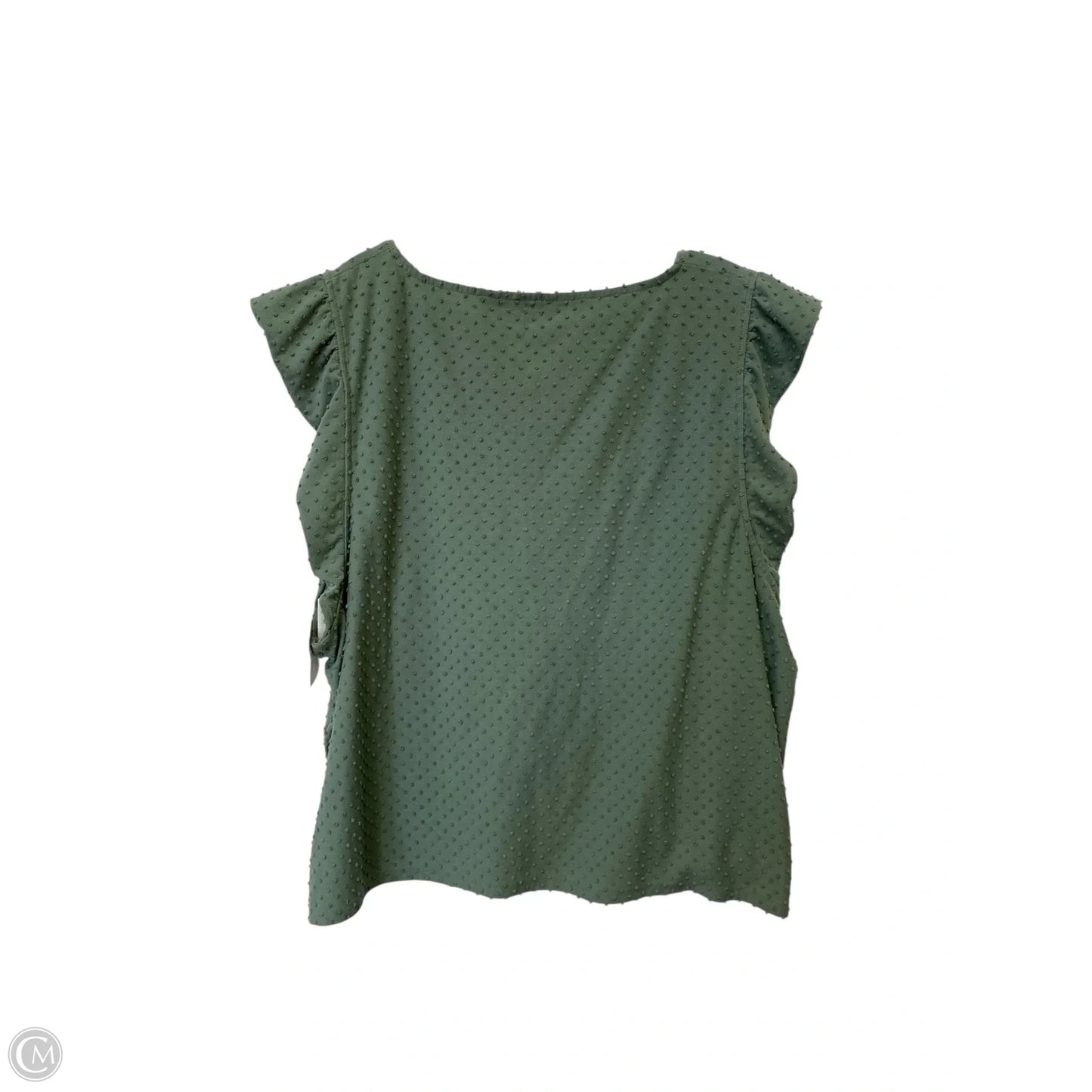 Top Sleeveless By J. Crew In Green, Size: 3x