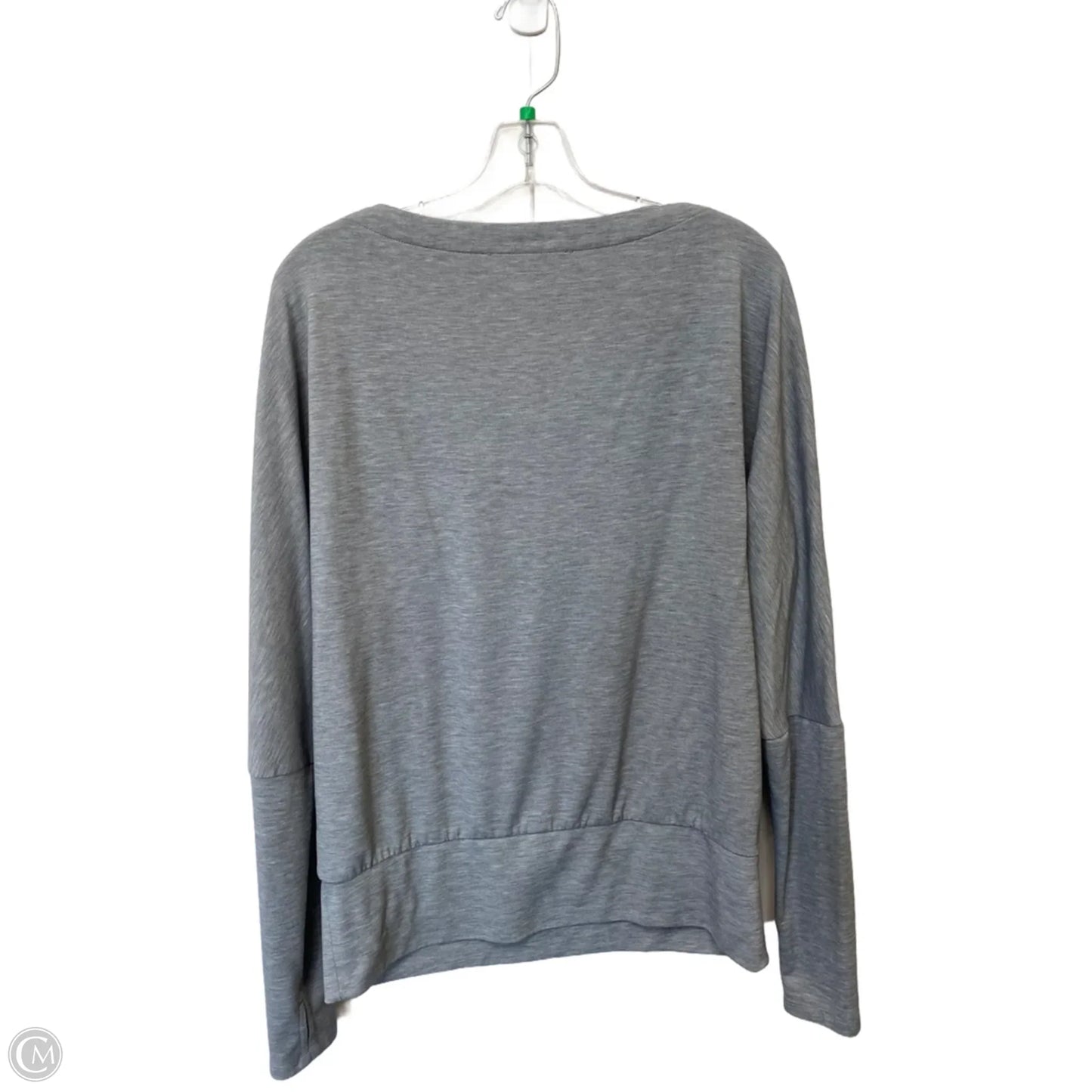 Top Long Sleeve By White House Black Market In Grey, Size: M