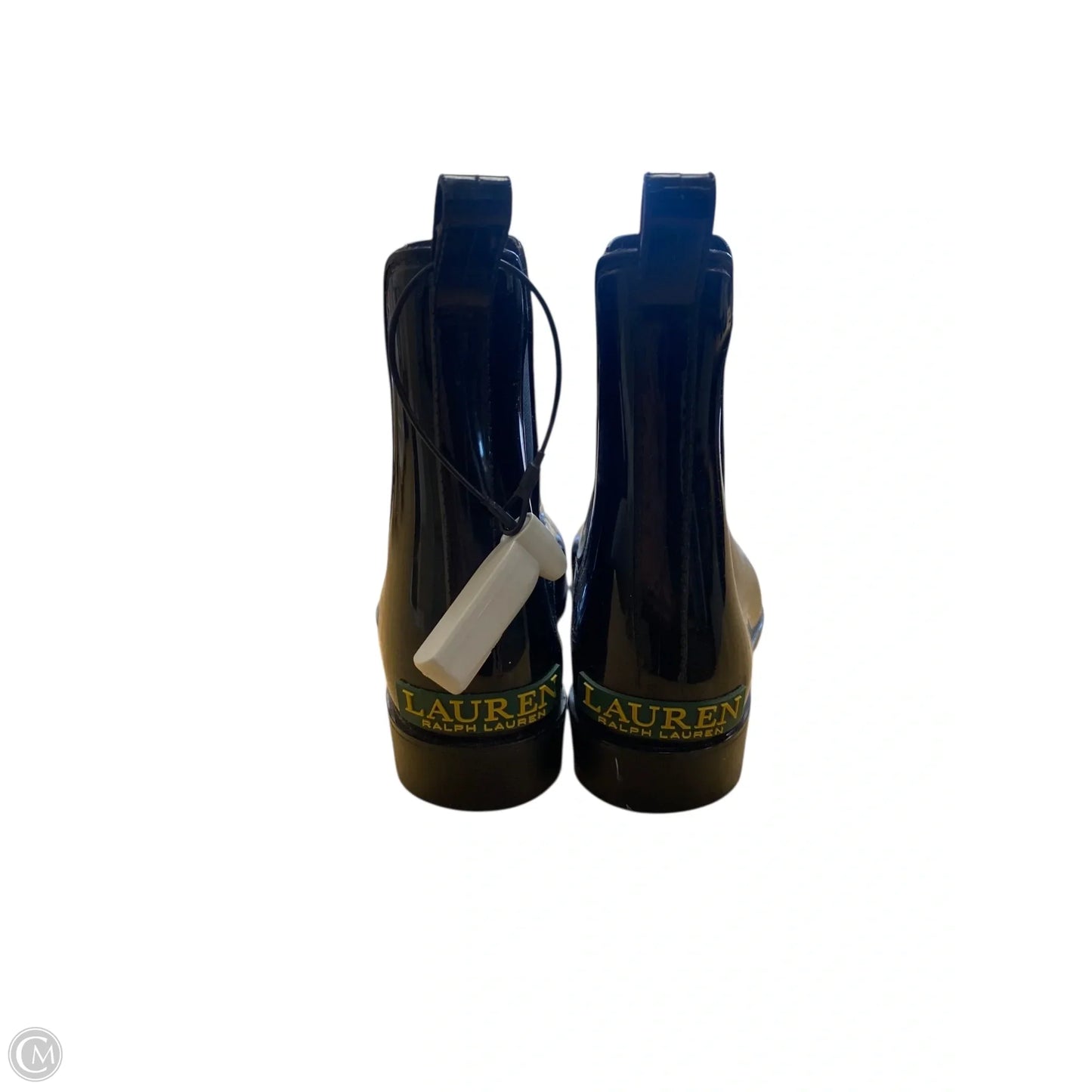 Boots Ankle Flats By Lauren By Ralph Lauren In Black, Size: 7