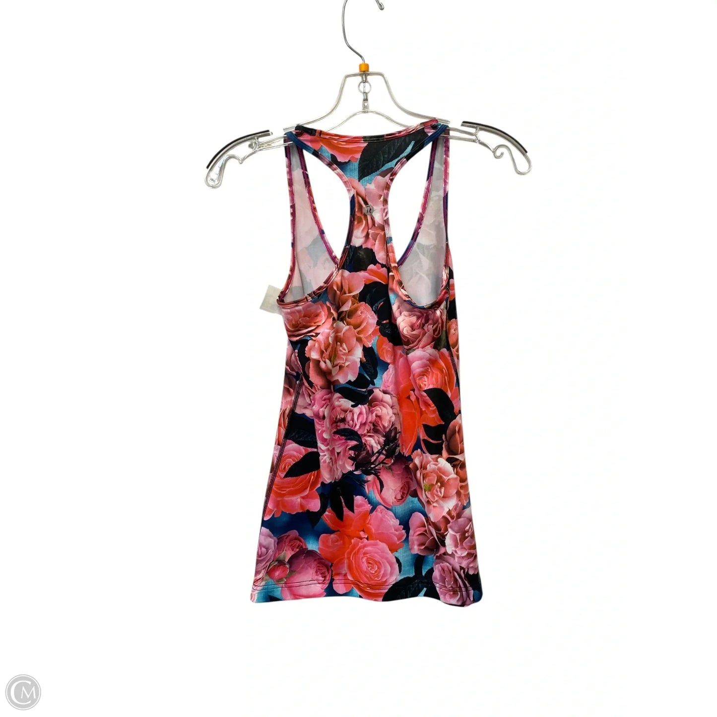 Athletic Tank Top By Lululemon In Floral Print, Size: 2