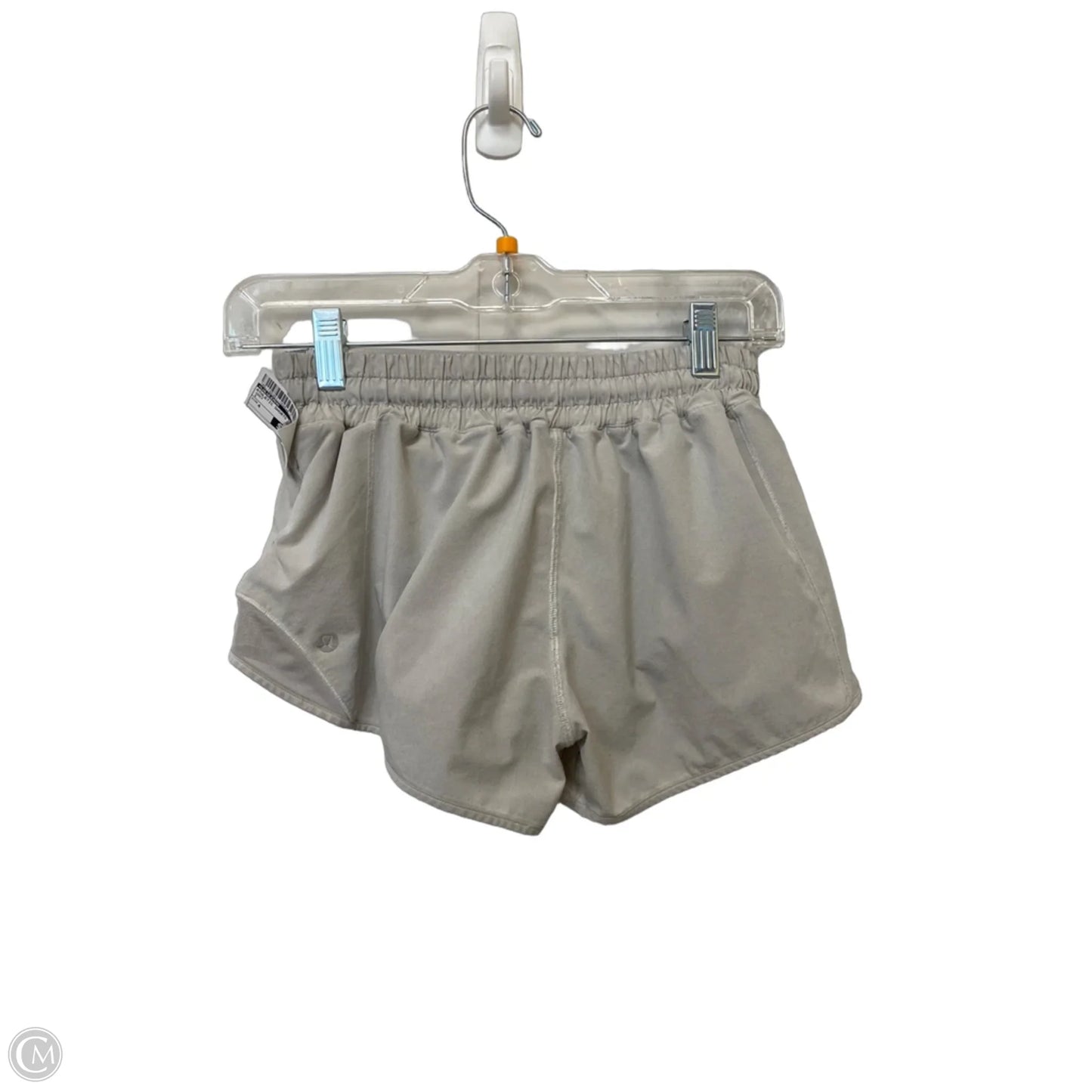 Athletic Shorts By Lululemon In Grey, Size: 4