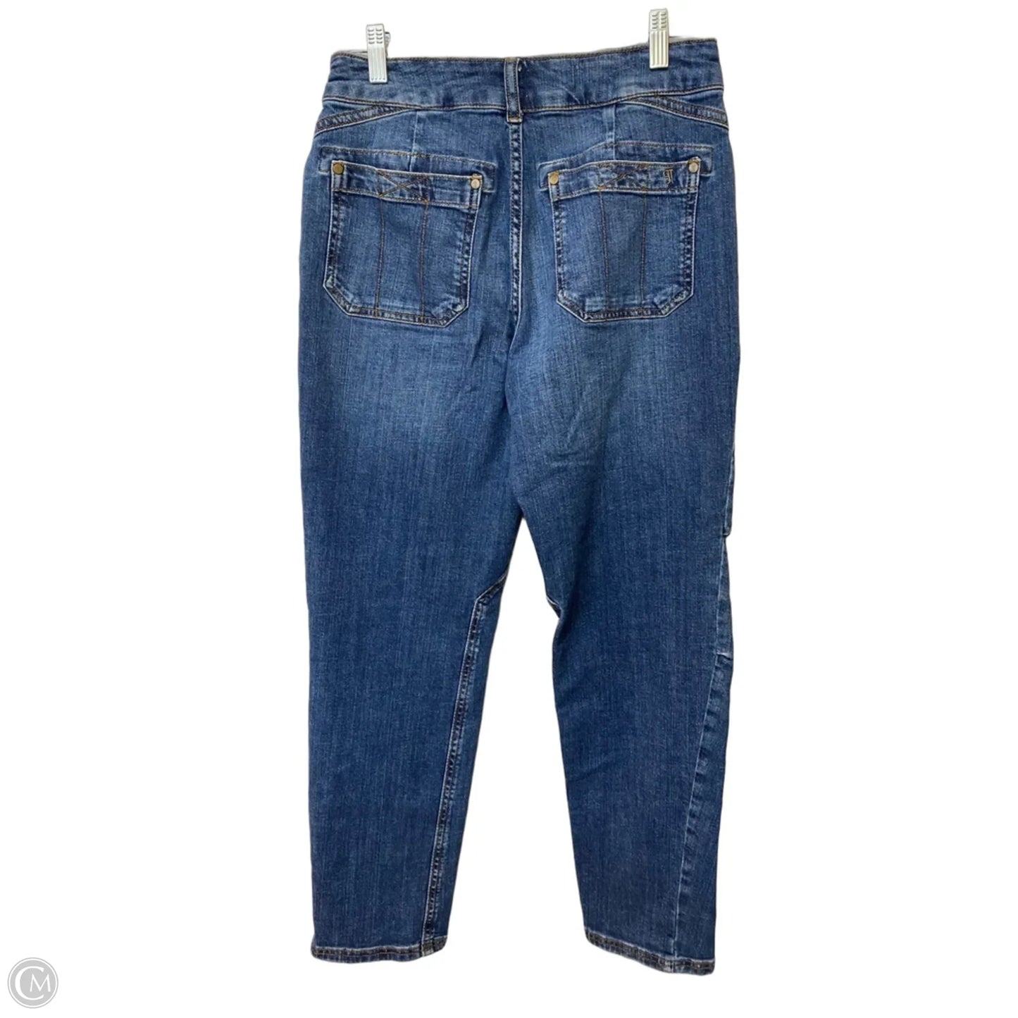 Jeans Straight By Pilcro In Blue Denim, Size: 28