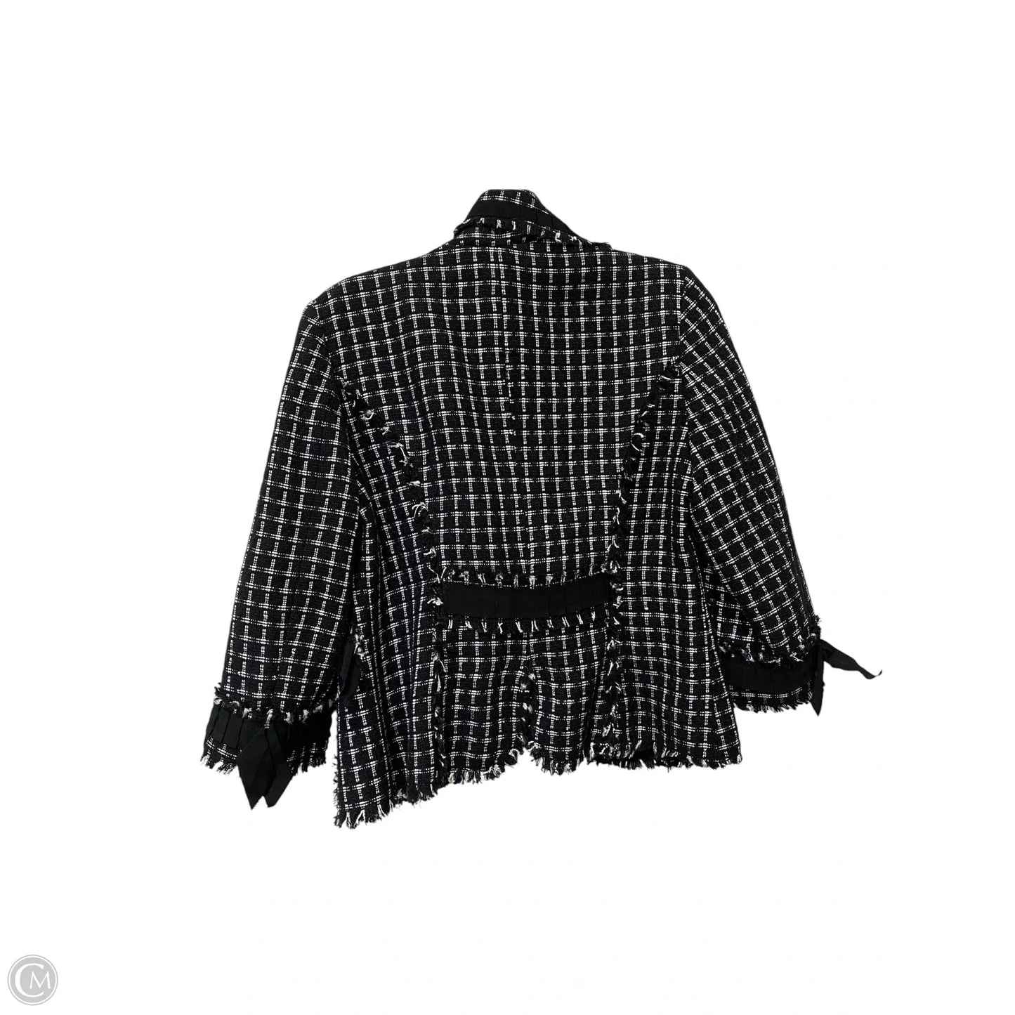 Blazer By White House Black Market In Black & White, Size: 4