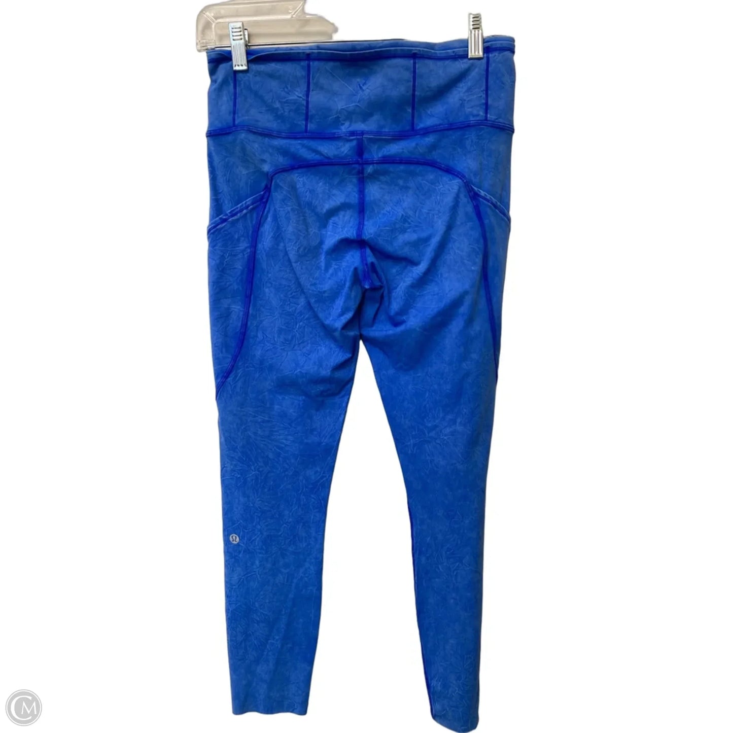 Athletic Leggings By Lululemon In Blue, Size: 8