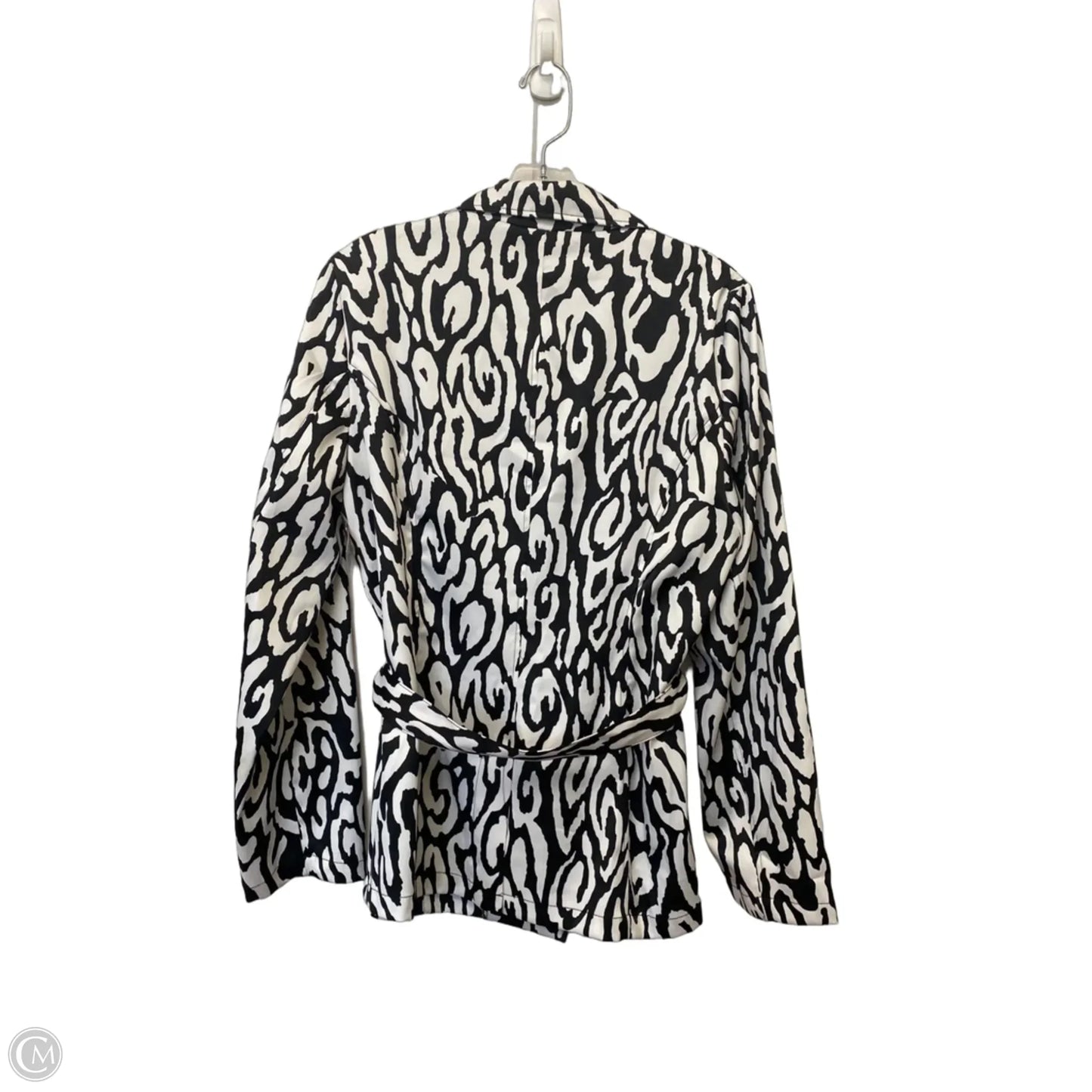 Blazer By Brandon Thomas In Black & White, Size: M