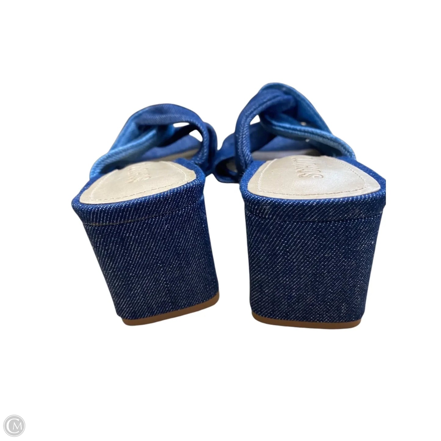 Shoes Heels Block By Schutz In Blue, Size: 8