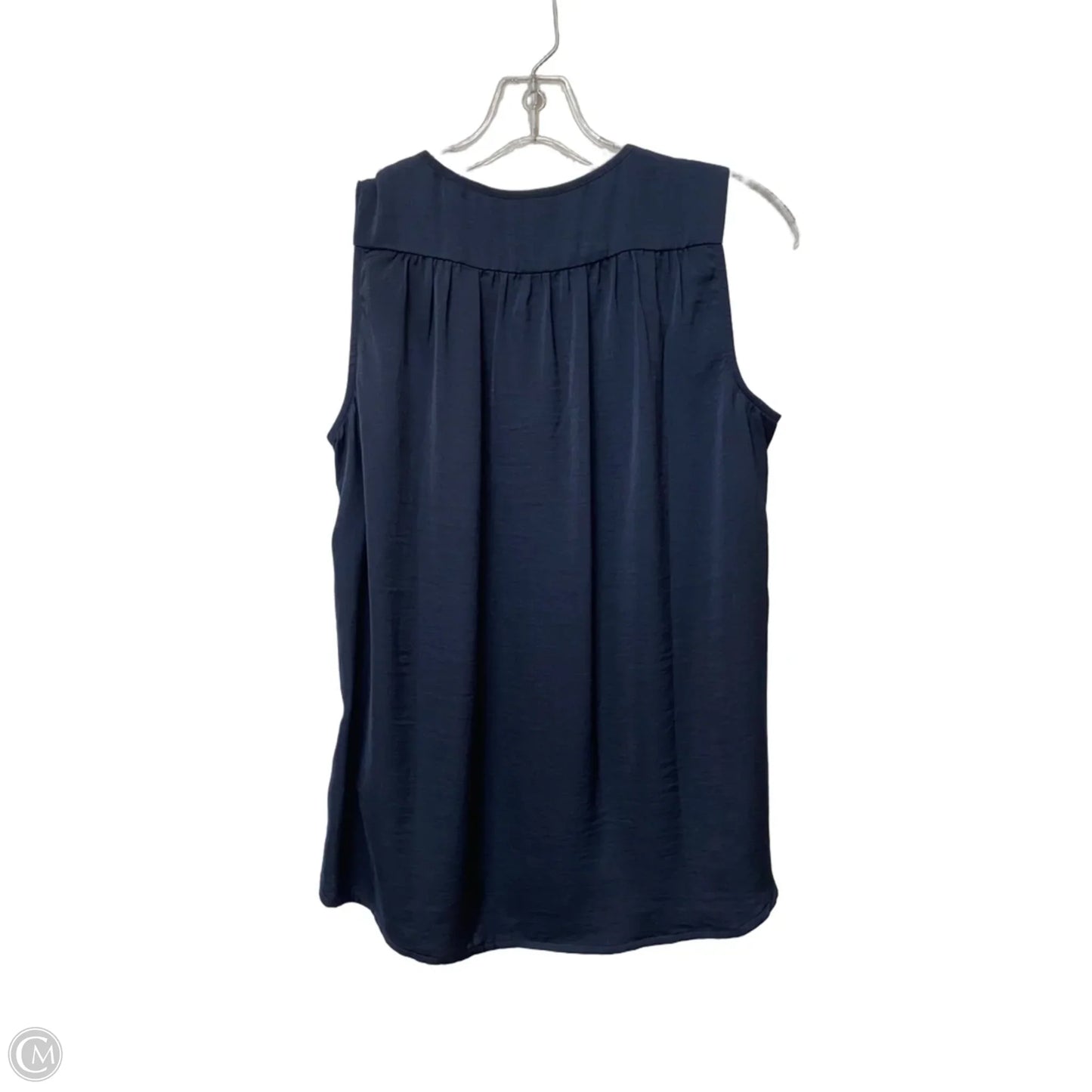 Top Sleeveless By Cabi In Navy, Size: S