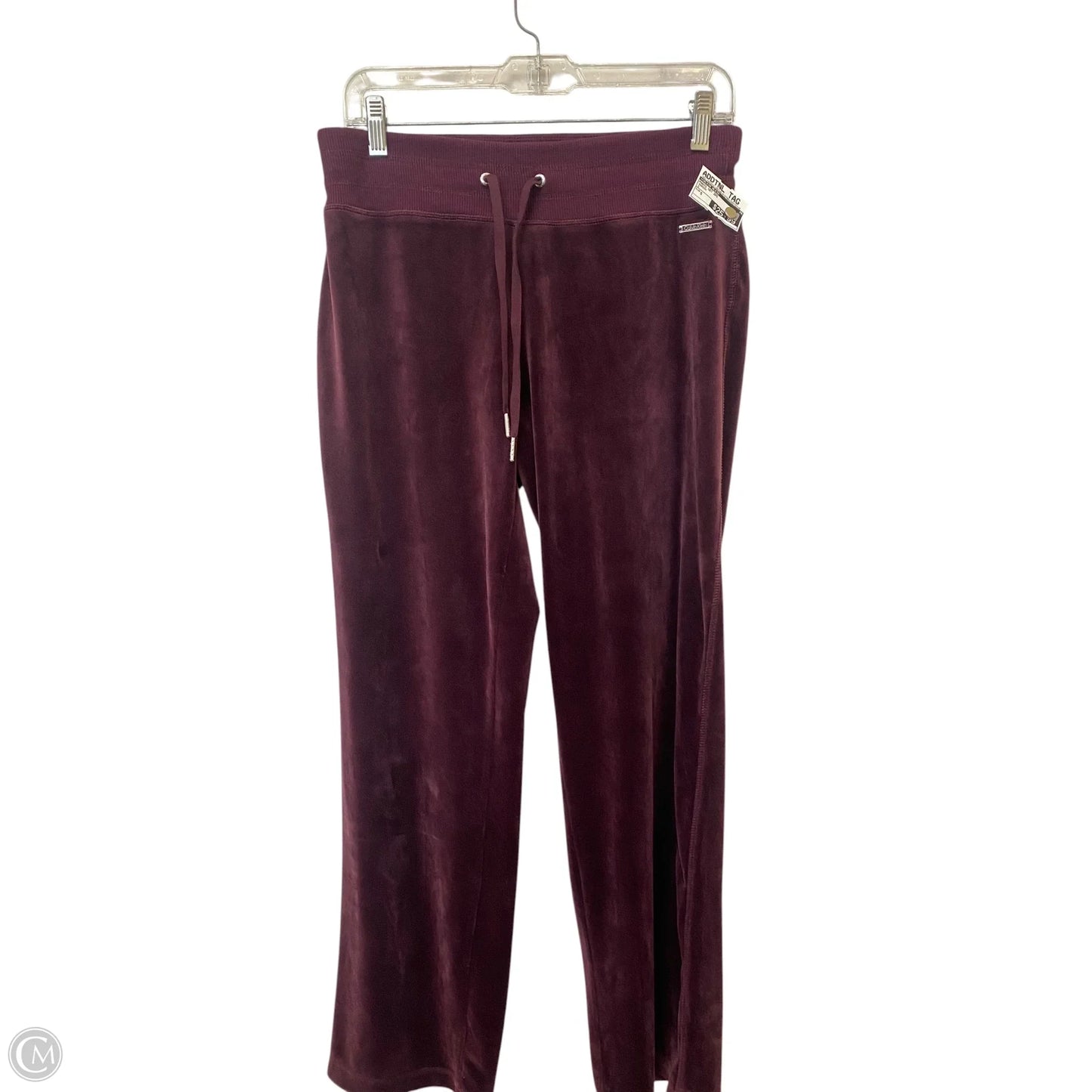 Pants Set 2pc By Calvin Klein In Maroon, Size: S