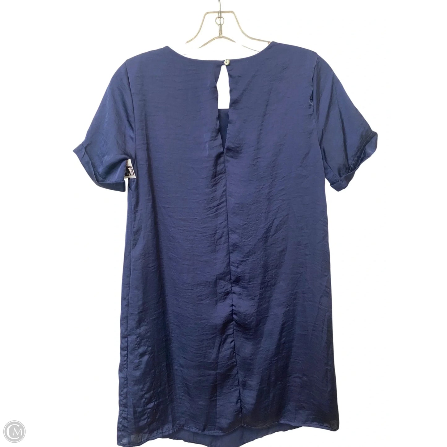 Top Short Sleeve By Mi Ami In Navy, Size: S