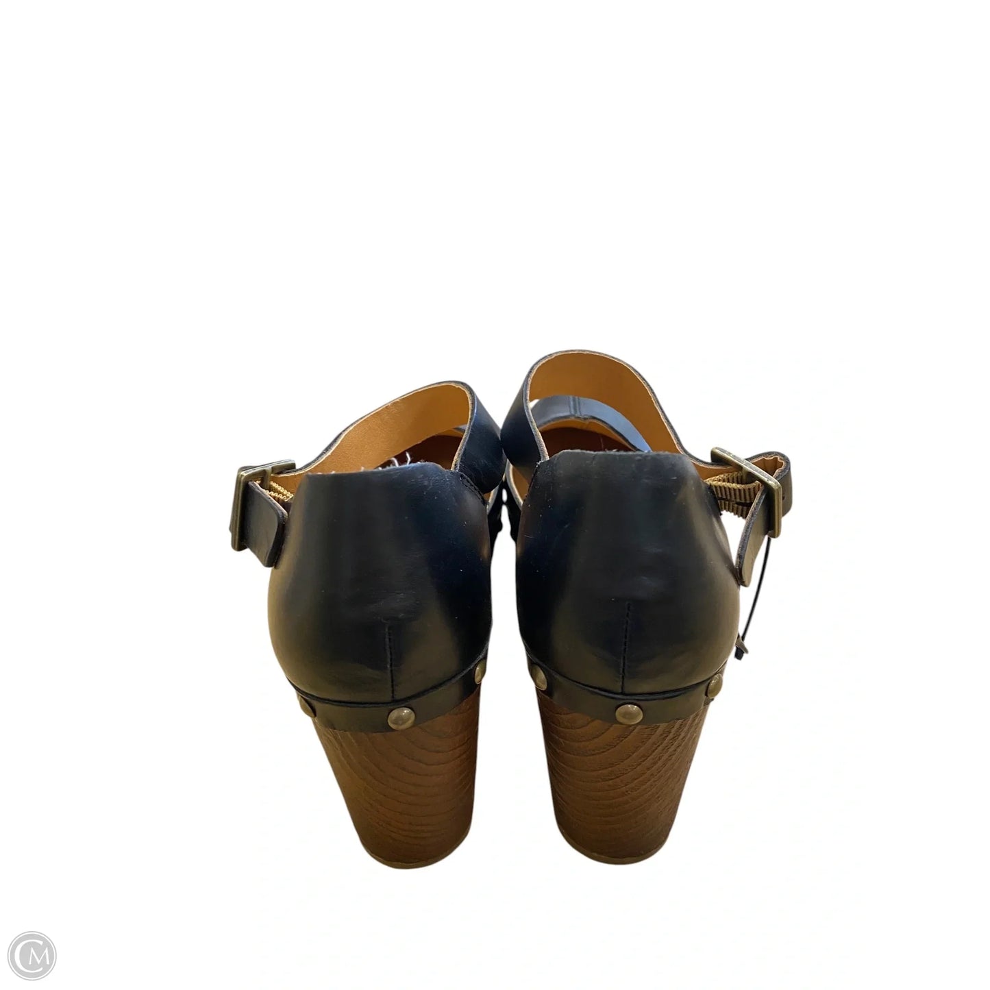 Shoes Heels Block By Korks In Black, Size: 8