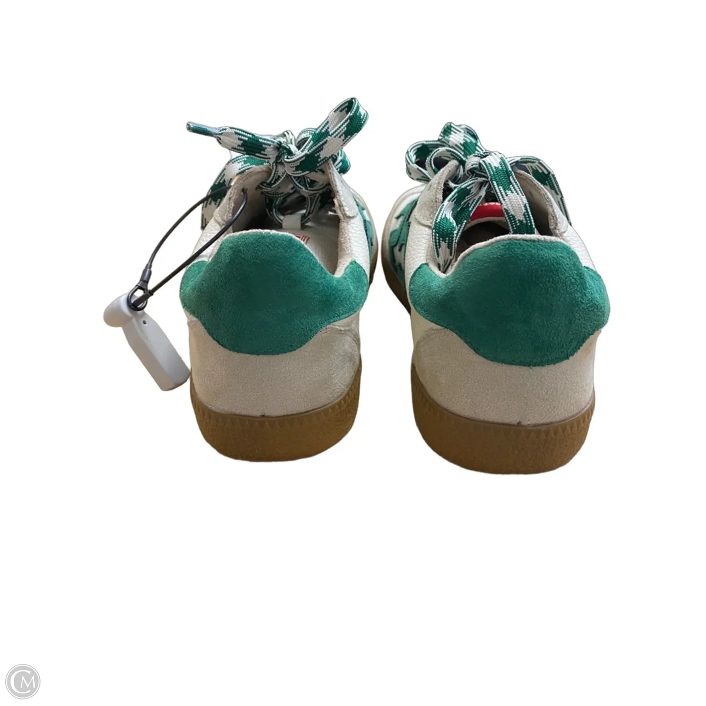 Shoes Sneakers By Shu Shop In Green & White, Size: 7