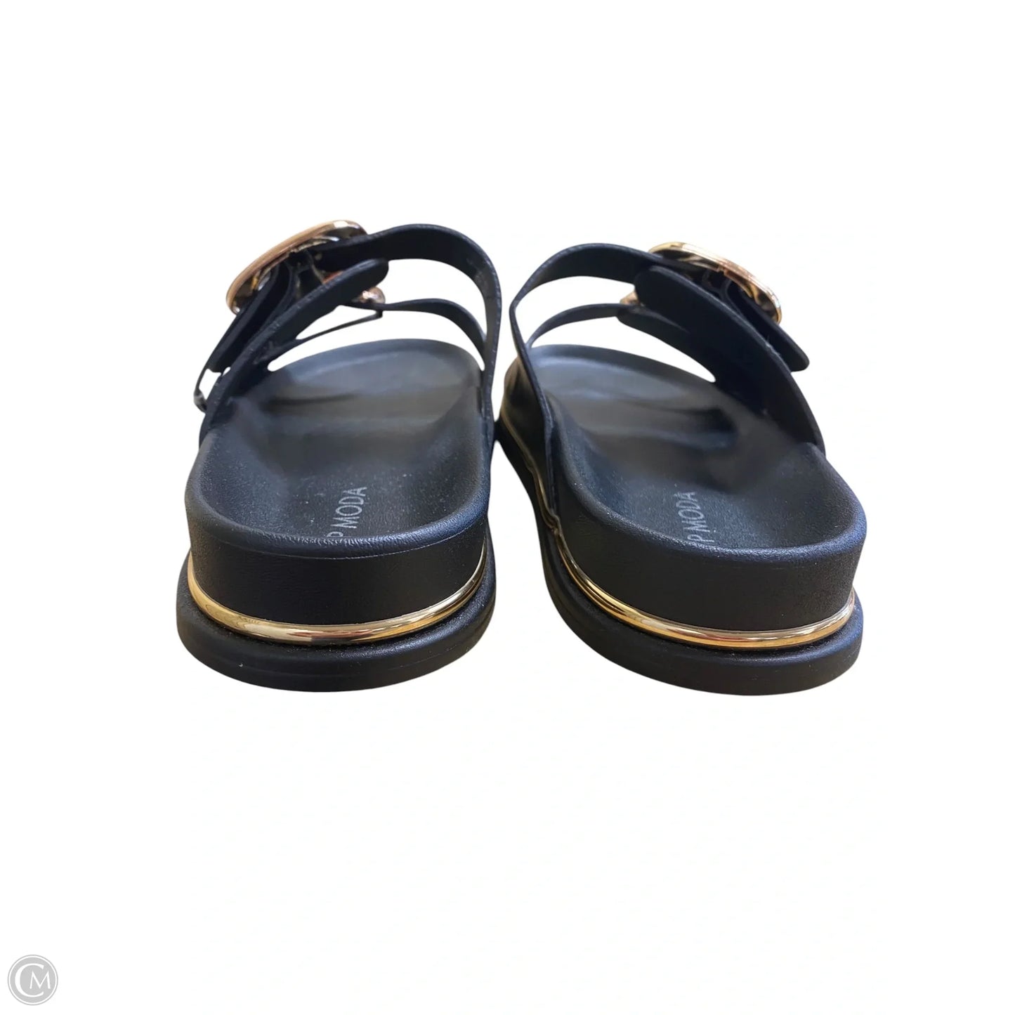 Shoes Flats By Top Moda In Black, Size: 5.5