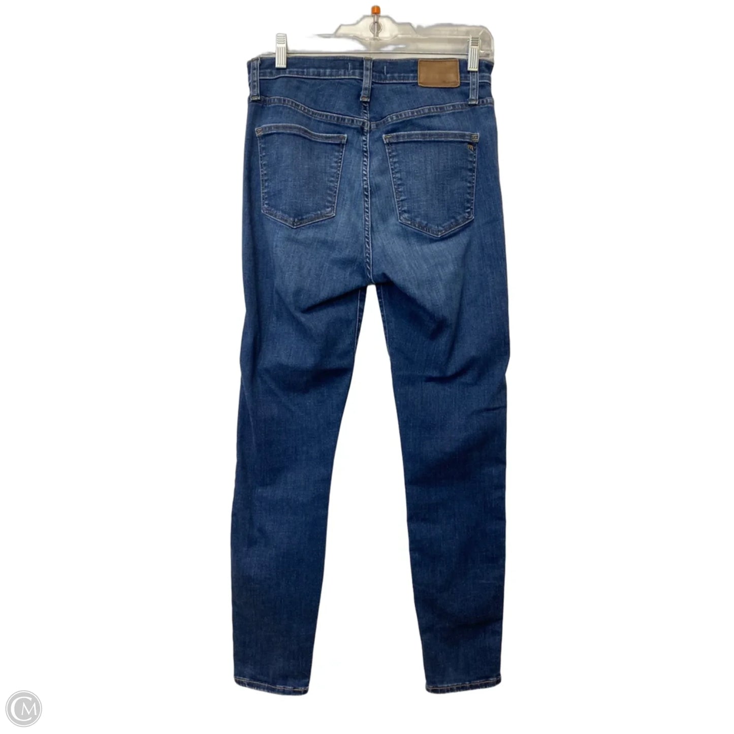 Jeans Skinny By Madewell In Blue Denim, Size: 28