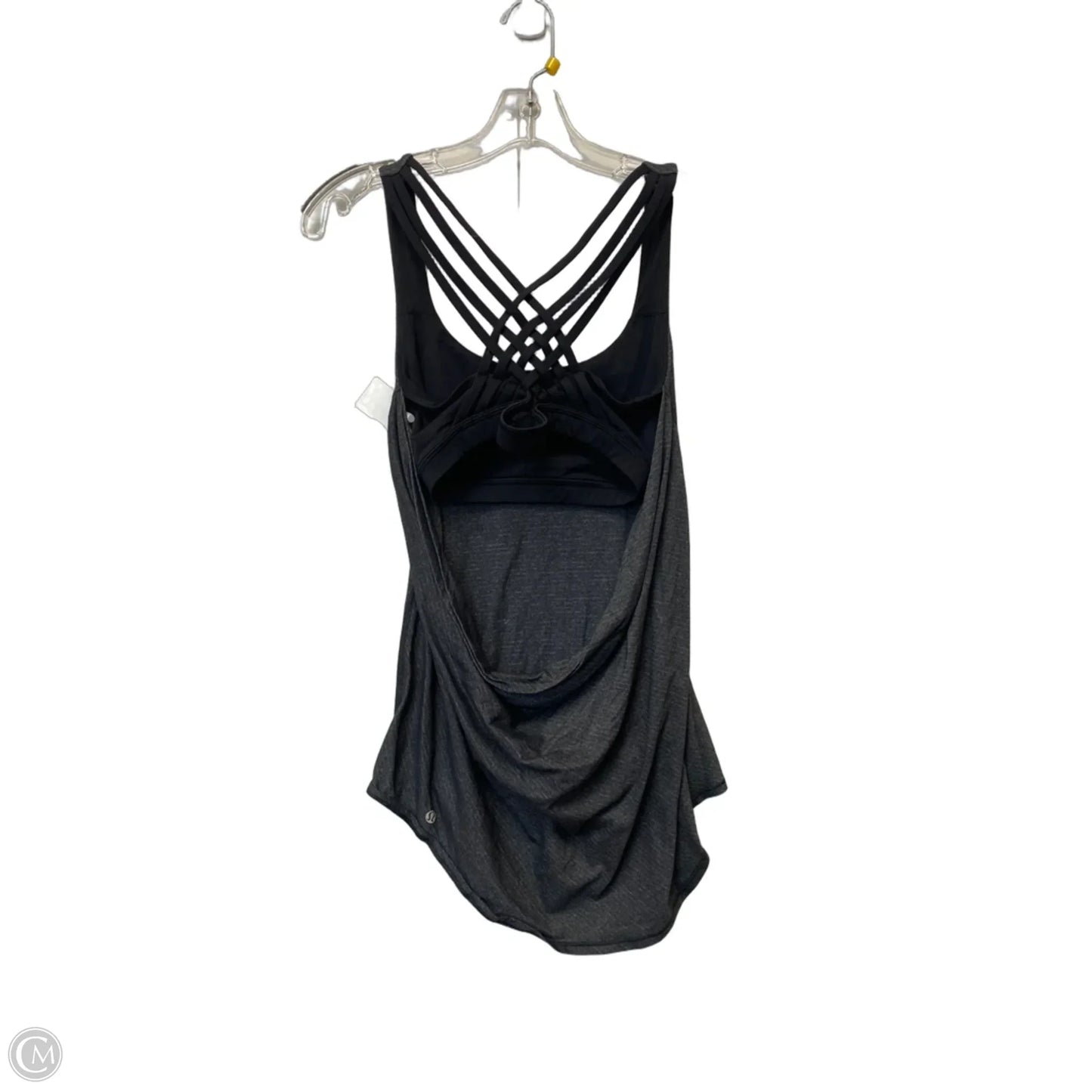 Athletic Tank Top By Lululemon In Grey, Size: 6