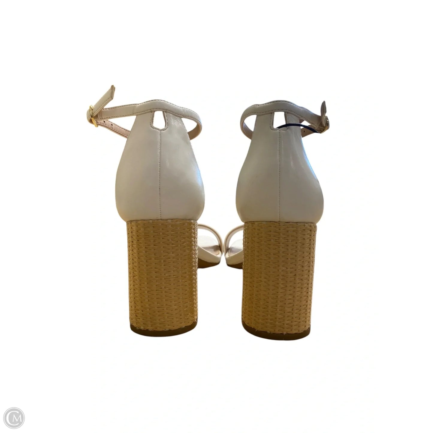 Shoes Heels Block By Kelly And Katie In White, Size: 7.5